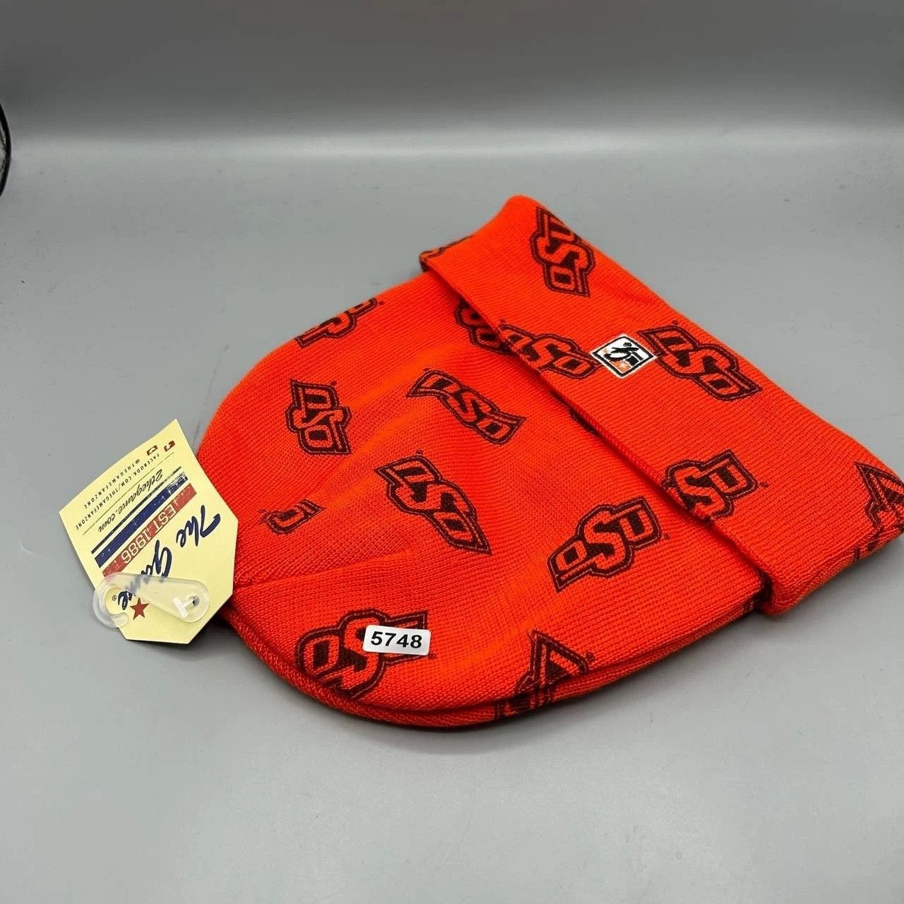The Game Oklahoma State Cowboys Hat Men Red The Game Cuffed Beanie Size ONE SIZE - 7 Thumbnail