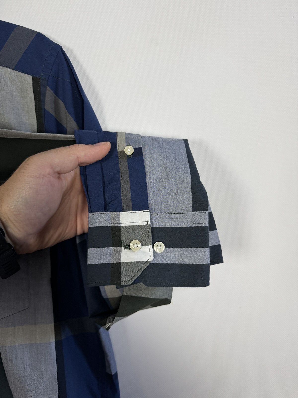 Barbour Barbour Tartan 12 Tailored Long Sleeve Shirt Button Up Sz M Size US M / EU 48-50 / 2 - 7 Thumbnail