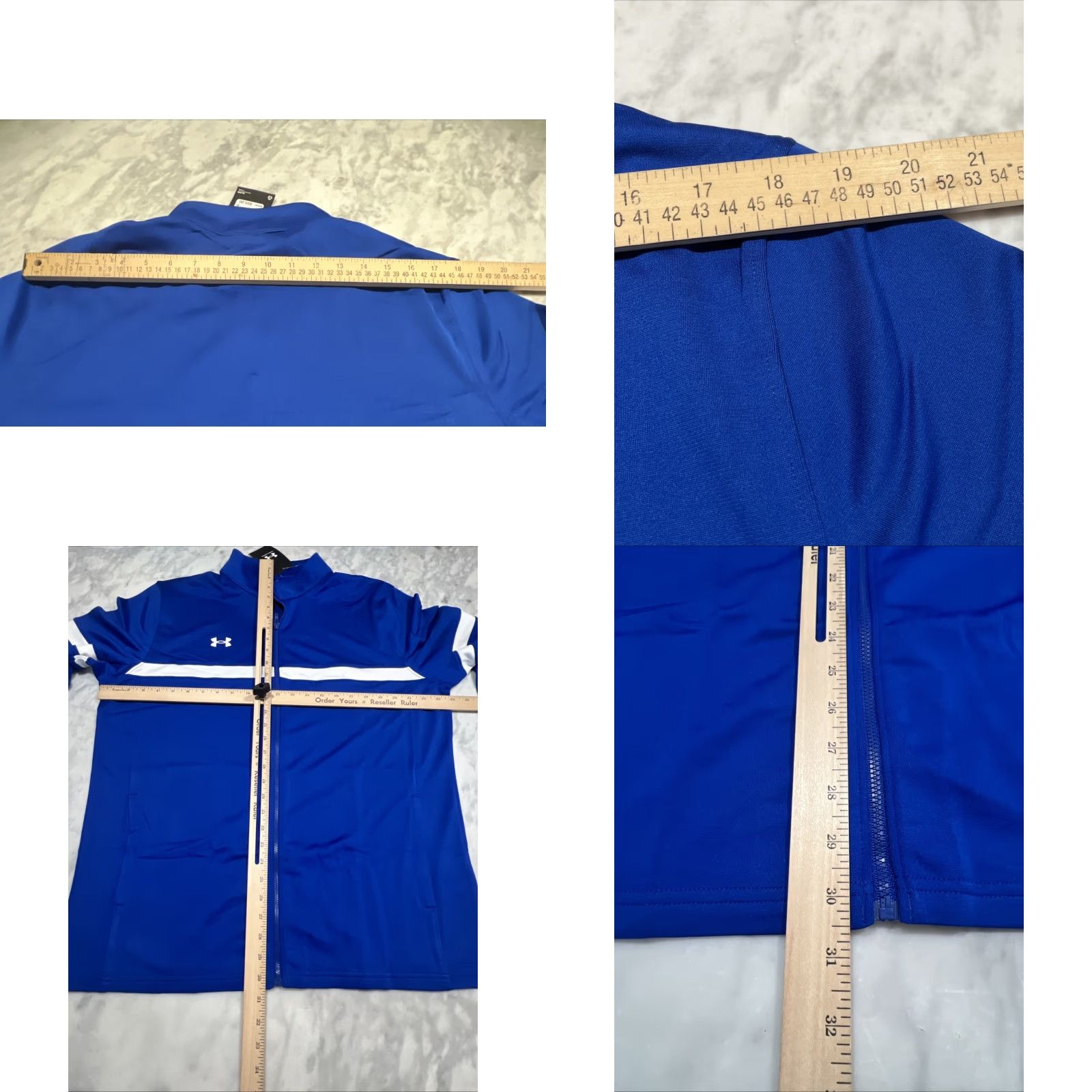 Under Armour Under Armour Jacket Mens XL Blue Full Zip Track WUp FZ Knit Warm-Up NWT Size US XL / EU 56 / 4 - 8 Thumbnail