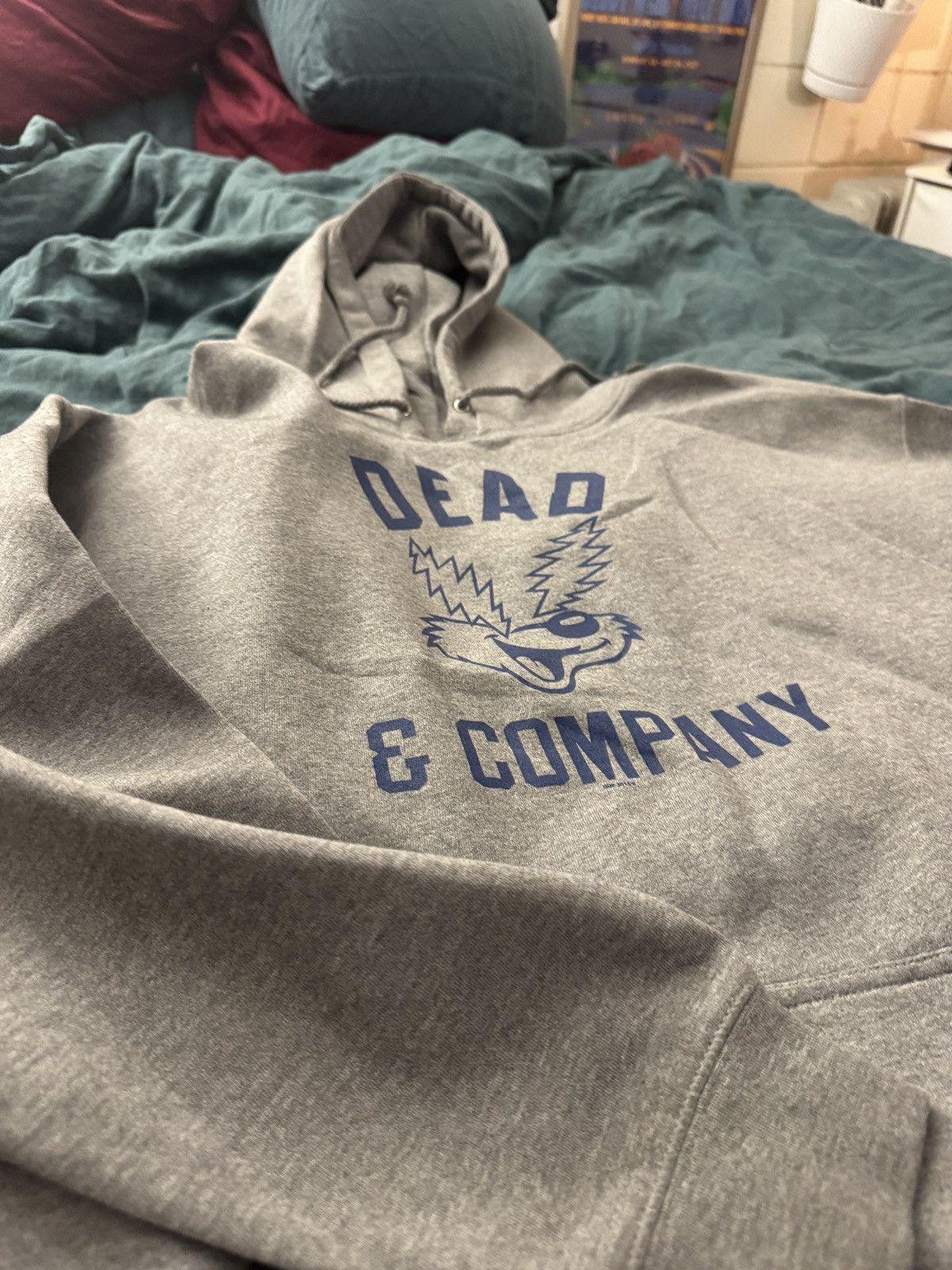 Grateful Dead Dead & Co. 2015 First Tour "Electric Eyes" Pullover Hoodie . Size US XXL / EU 58 / 5 - 10 Thumbnail