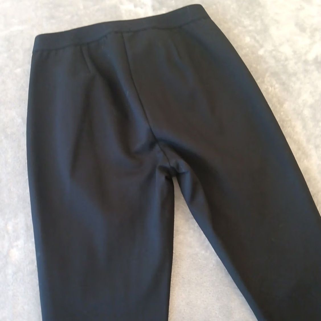 Talbots Talbots Soho Pants Womens Size 10 Black Pull On Skinny Stretch Ankle Zip Size 32" / US 10 / IT 46 - 7 Thumbnail