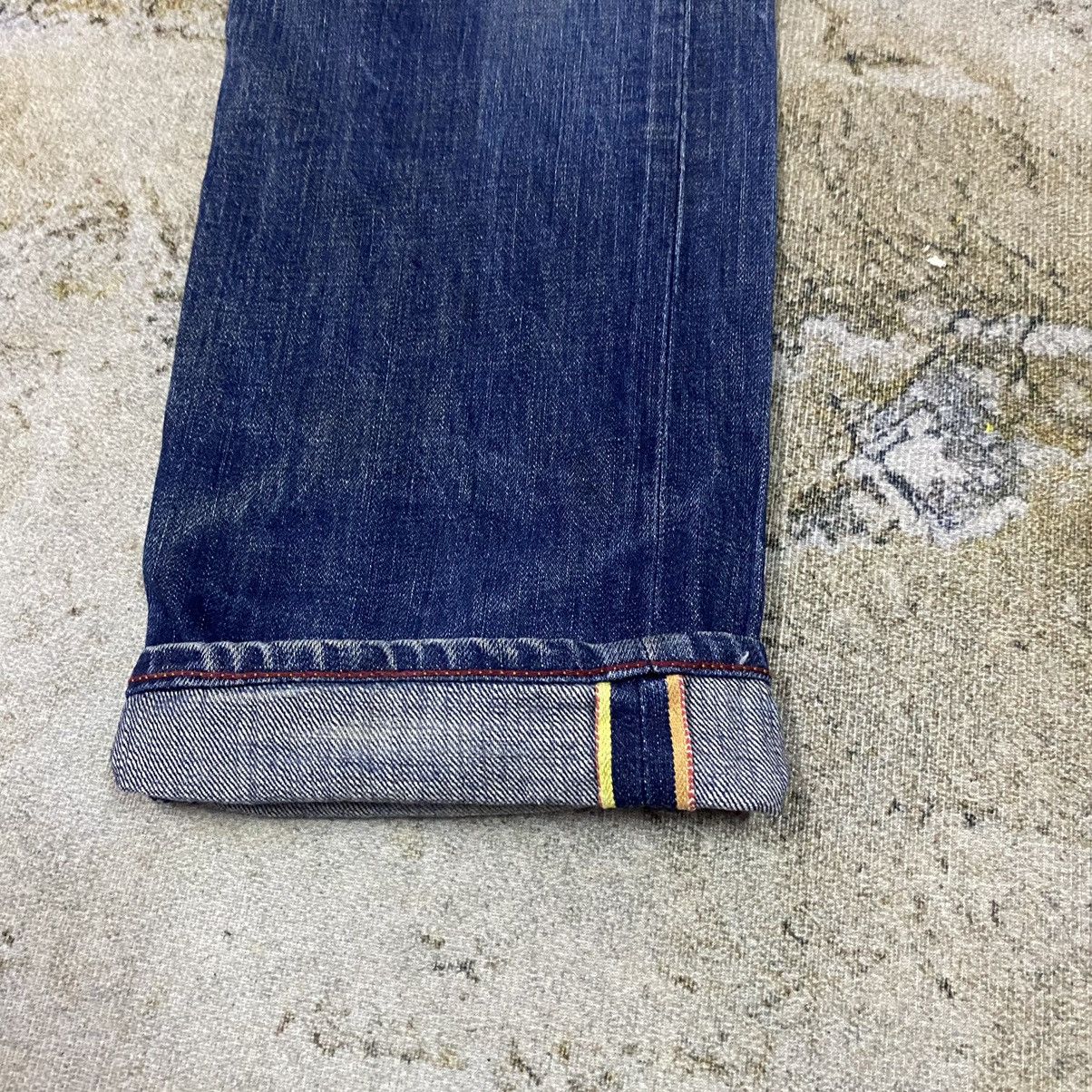 If Six Was Nine × Paul Smith Red Ear × Vintage Vintage Selvedge Paul Smith Rusty Faded Distress Denim Jeans Size US 33 - 6 Thumbnail