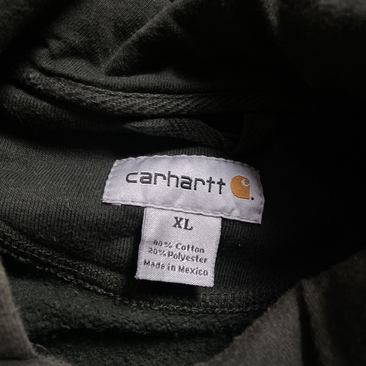 Carhartt Carhartt Heavyweight Hoodie K184 DGR Vtg Jacket Dark Green Size US XL / EU 56 / 4 - 7 Thumbnail