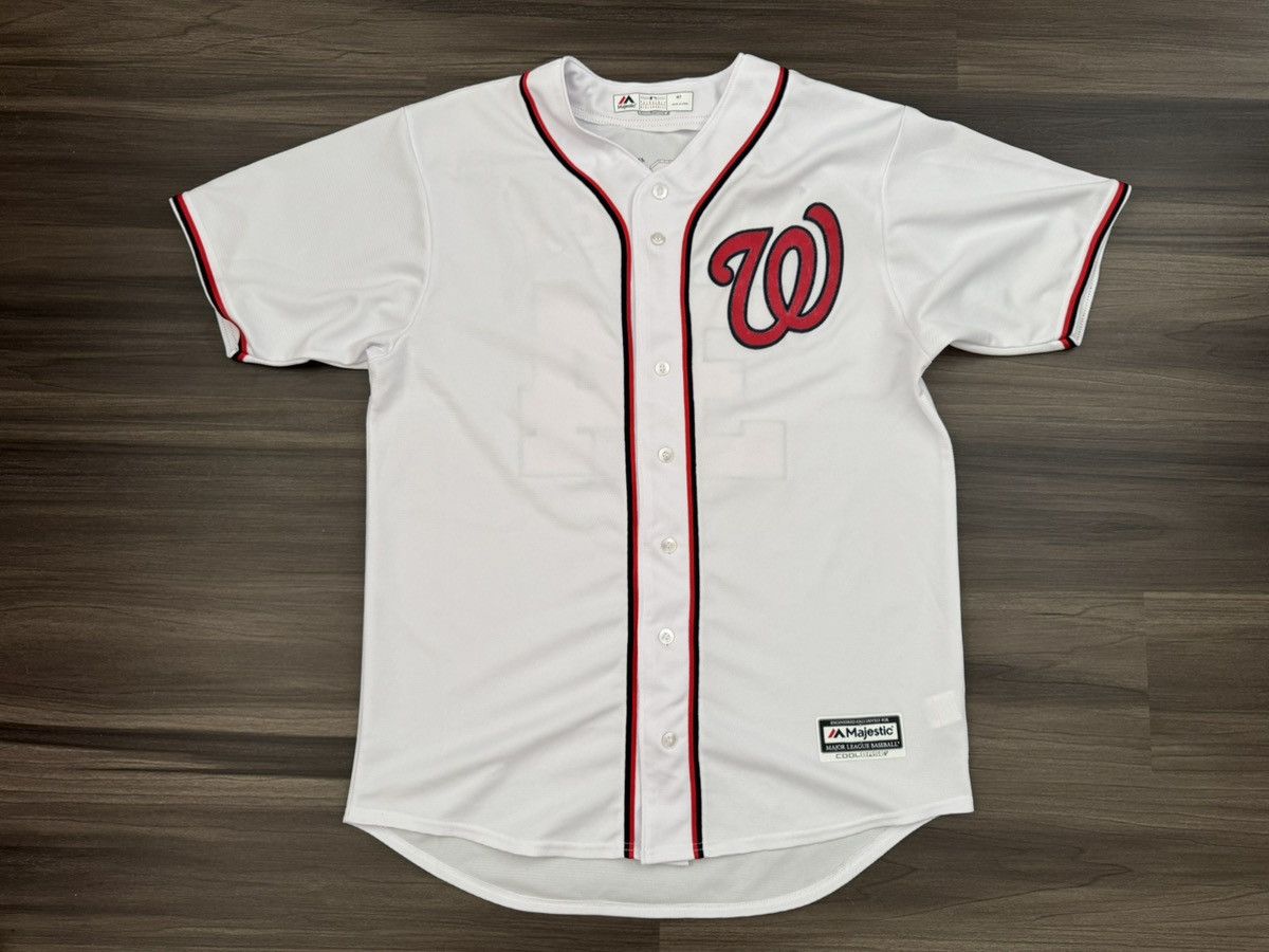 Majestic Washington Nationals Bryce Harper #34 Stitched MLB Jersey Size US XL / EU 56 / 4 - 1 Thumbnail