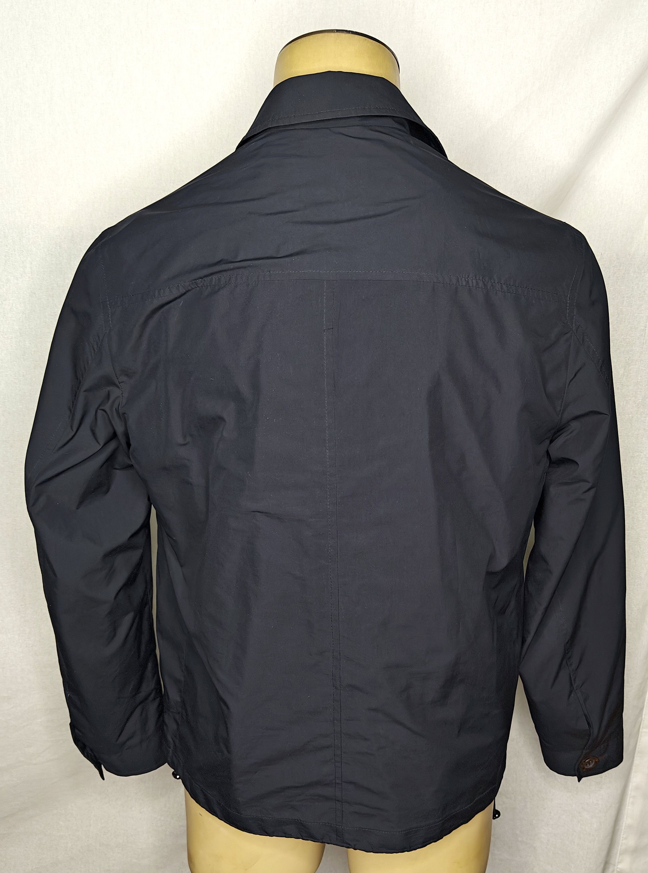 Oliver Spencer Oliver Spencer navy blue zip-up windbreaker bomber jacket Size US M / EU 48-50 / 2 - 2 Thumbnail