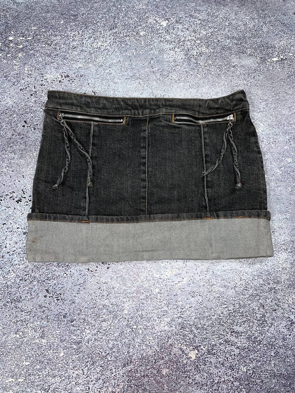 Hysteric Glamour Hysteric Glamour Vintage Y2K Distressed Mini Denim Skirt Size 27" / US 4 / IT 40 - 4 Thumbnail