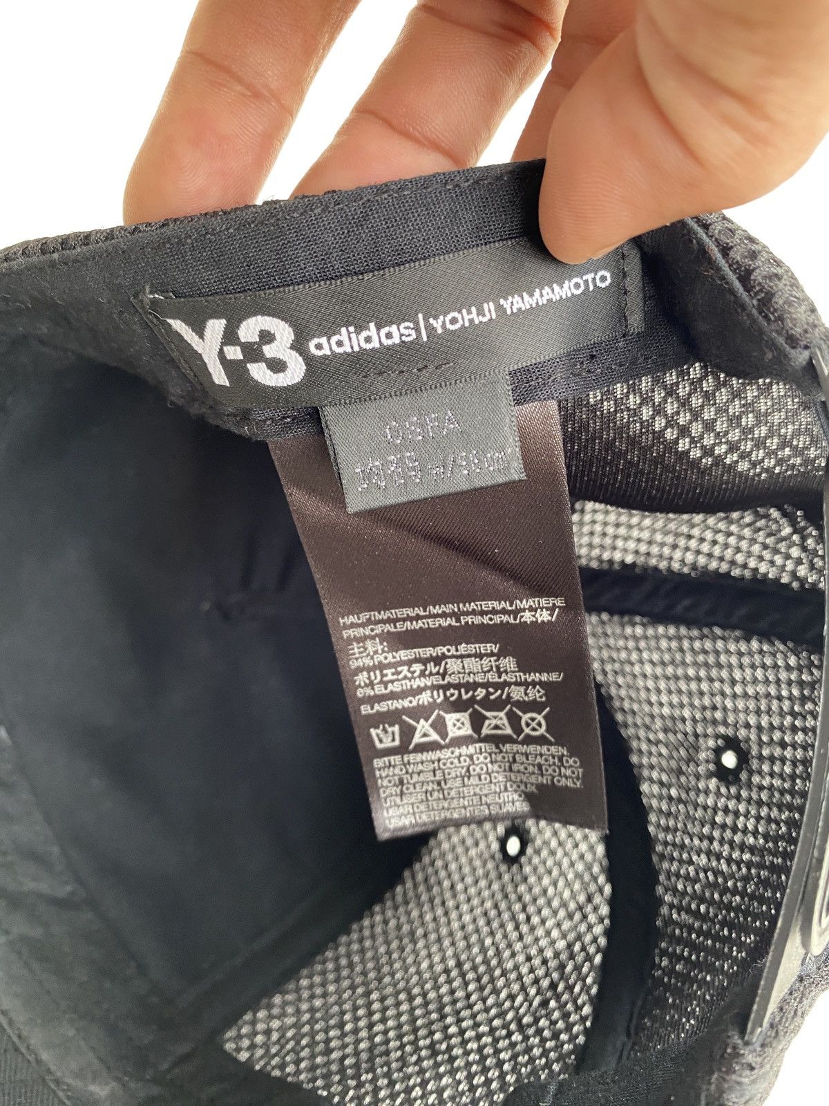 Yohji Yamamoto Y3 x Yohji x Adidas Cap Size ONE SIZE - 7 Thumbnail