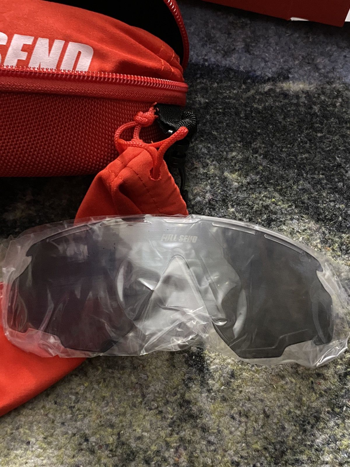Full Send Full Send Nelk Boys Sunglasses with Case Size ONE SIZE - 3 Thumbnail