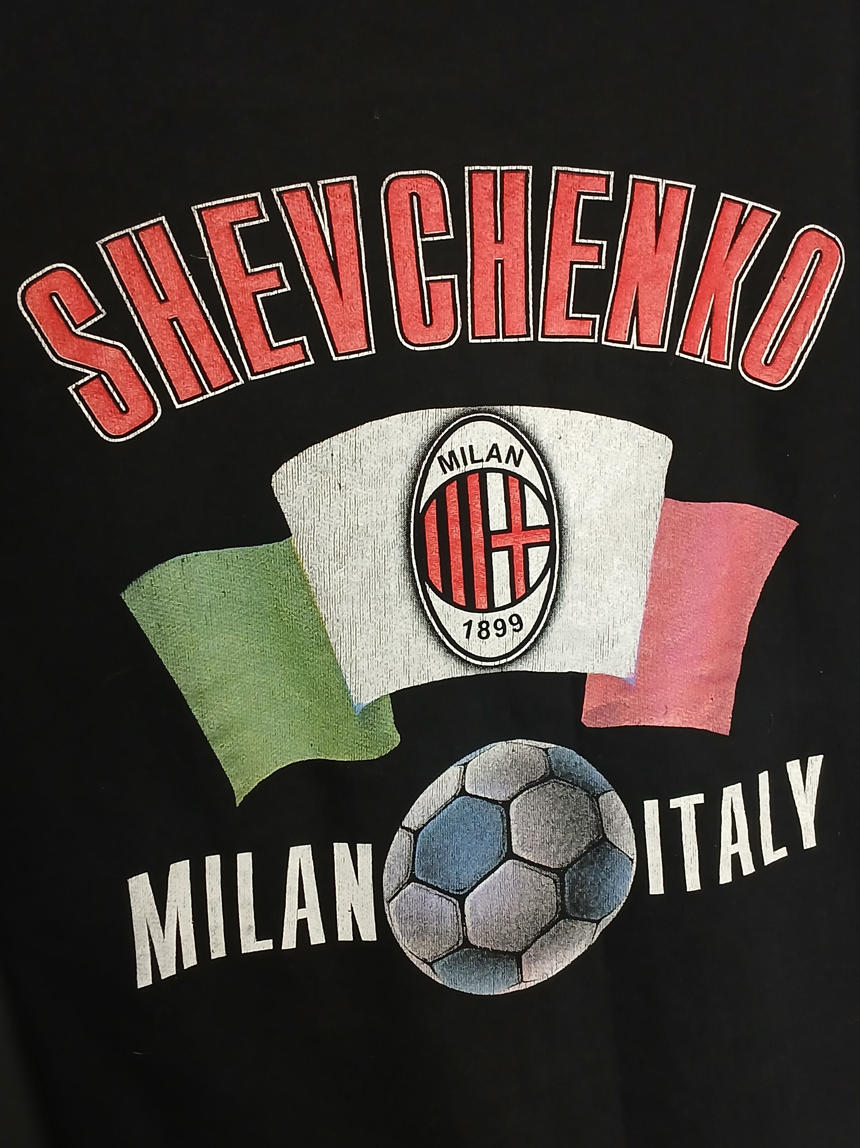 Vintage Vintage AC Milan Shevchenko Football Hoodie Size US M / EU 48-50 / 2 - 4 Thumbnail