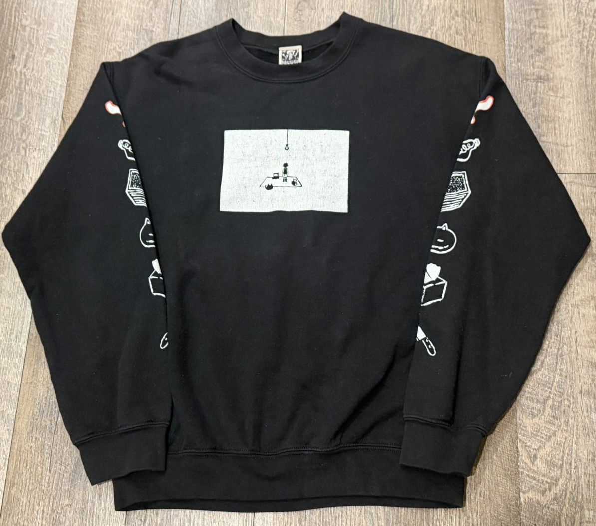 Other OMOCAT OMORI White Space PS4 Manga Anime Crewneck Sweater Size US M / EU 48-50 / 2 - 1 Thumbnail