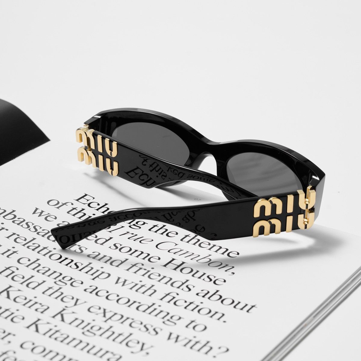 Miu Miu MIU MIU 0MU 11WS 1AB5S0 SUNGLASSES Size ONE SIZE - 7 Thumbnail
