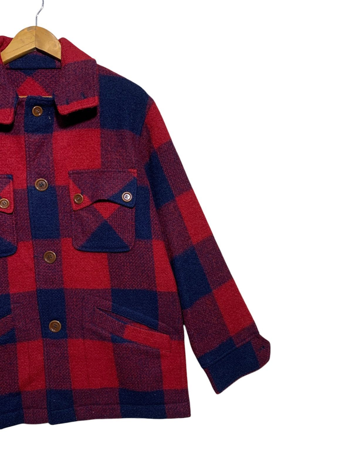 Japanese Brand × Van 🔥VAN JAC RED TARTANS MACKINAW JACKETS Size US L / EU 52-54 / 3 - 3 Thumbnail