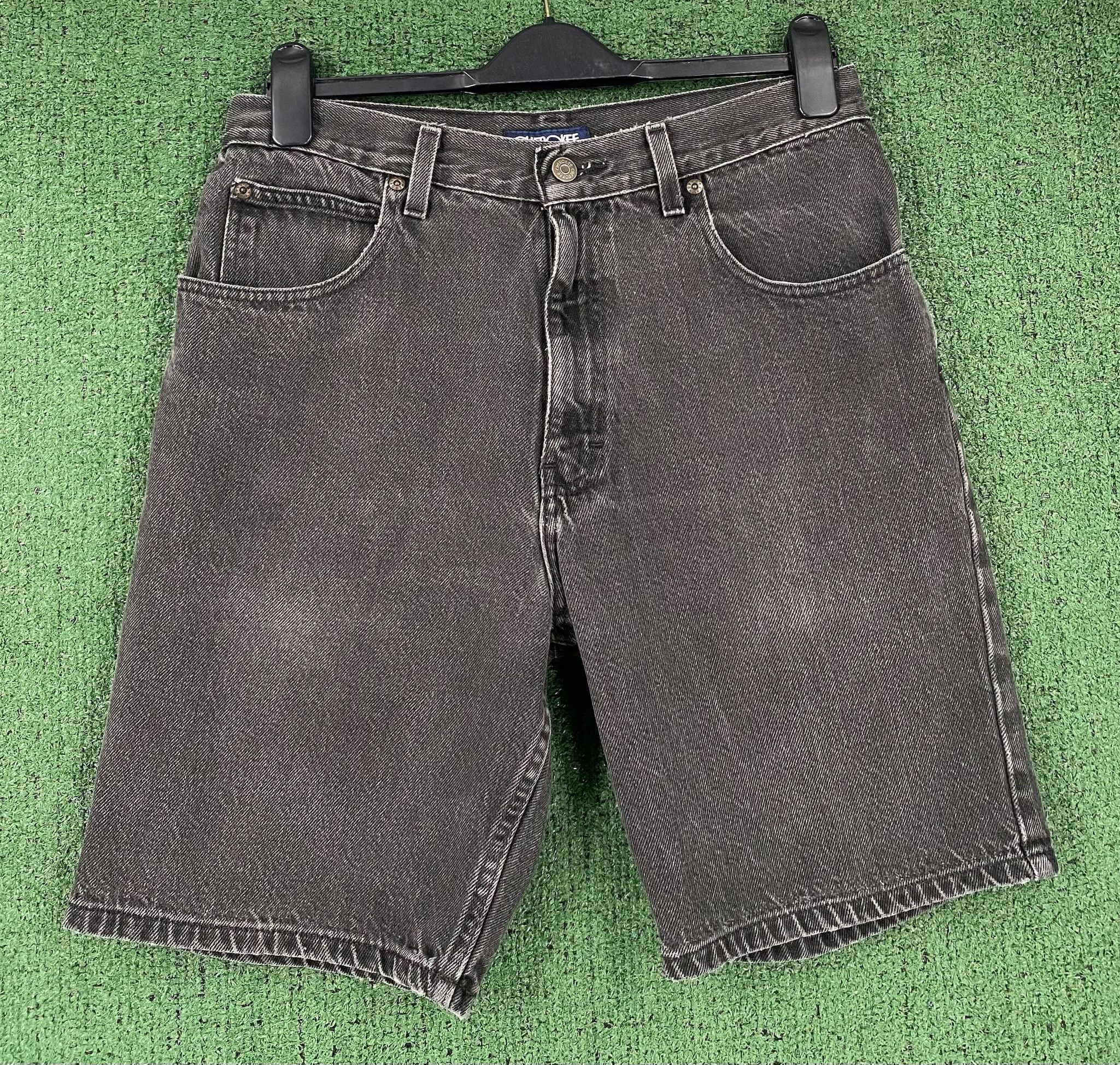 Cherokee 90’s Cherokee Faded Black Jean Shorts Jorts Mens Size 31 Size US 31 - 1 Thumbnail