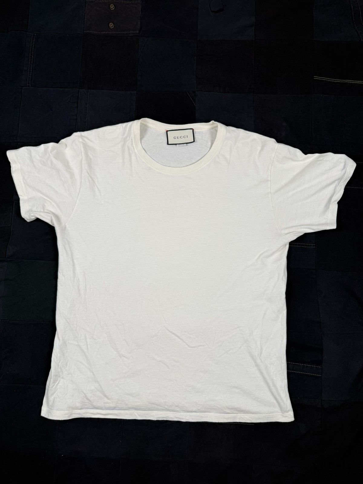 Gucci Logo Stamp Tee Size US XL / EU 56 / 4 - 3 Thumbnail
