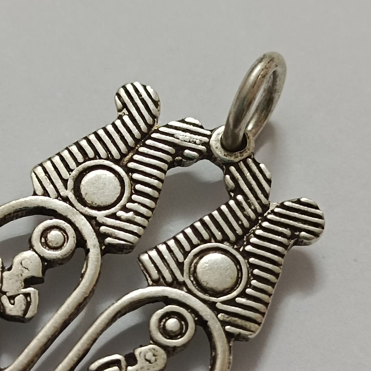 Sterling Silver Sterling silver 925 pharaoh cartouche pendant Egyptian Size ONE SIZE - 3 Thumbnail