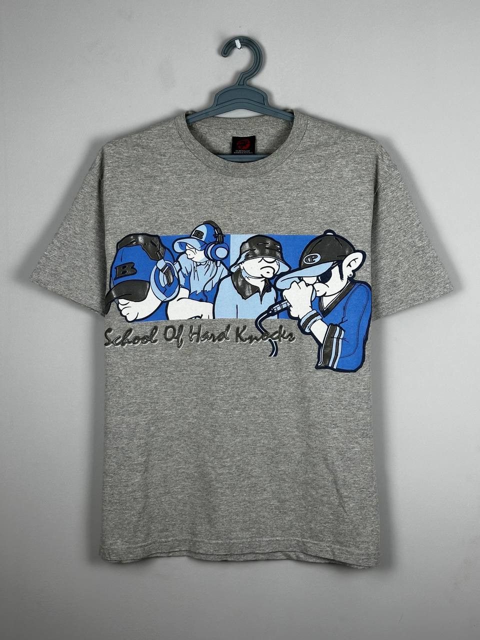 Rap Tees School Of Hard Knock sohk rap hip hop tee baggy 90s T Shirt Size US L / EU 52-54 / 3 - 1 Thumbnail