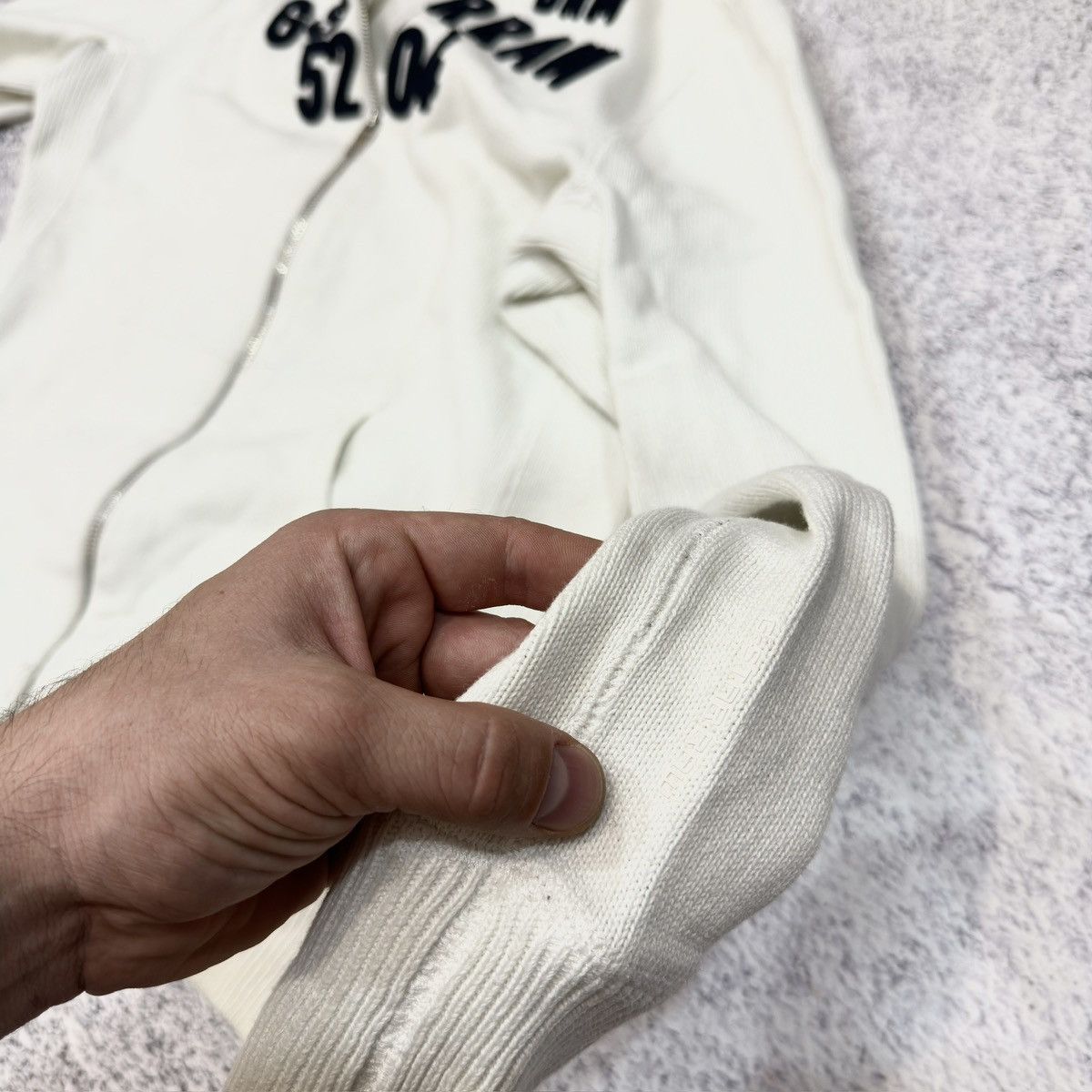 Designer × G-Star G-Star Mens White Robert Vest Knit l/s zip sweater S size Size US S / EU 44-46 / 1 - 13 Thumbnail
