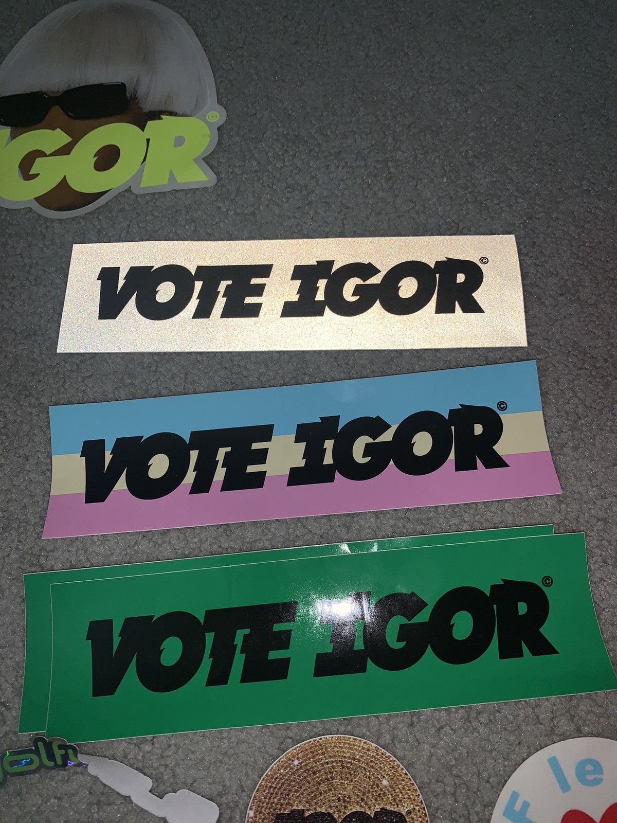 Dime Golf Wang Sticker Pack plus extras Size ONE SIZE - 2 Thumbnail