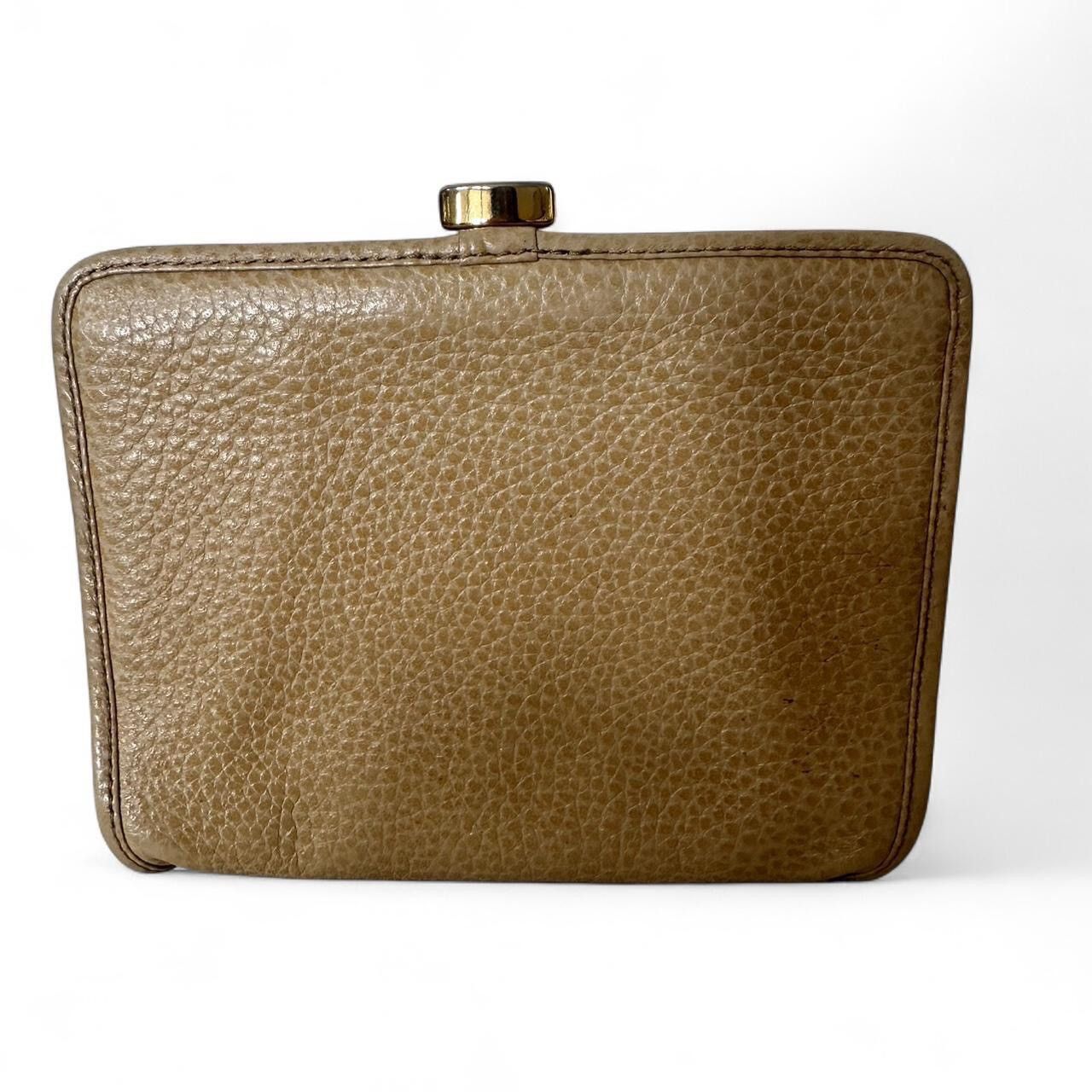 Dior Vintage Christian Dior Tan Leather Wallet Coin Purse Size ONE SIZE - 2 Thumbnail