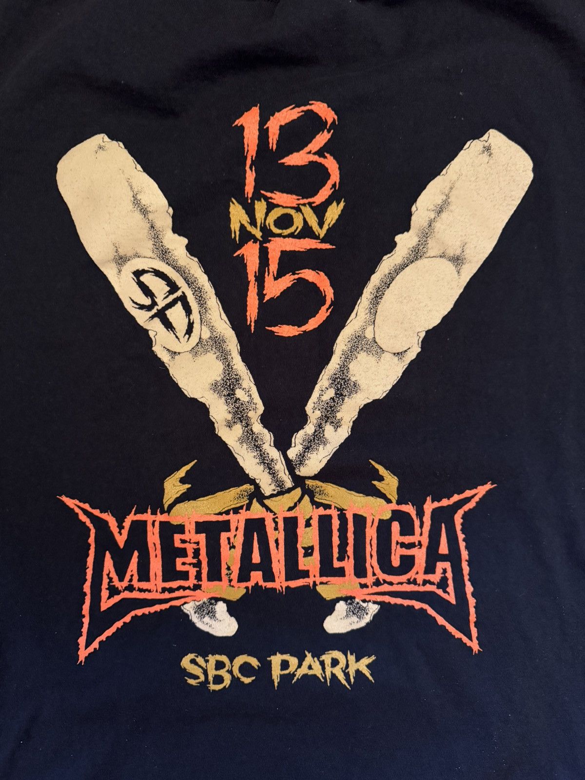 Band Tees Vintage Metallica x Pushead 2005 SBC Park Tee-Shirt Size US L / EU 52-54 / 3 - 4 Thumbnail