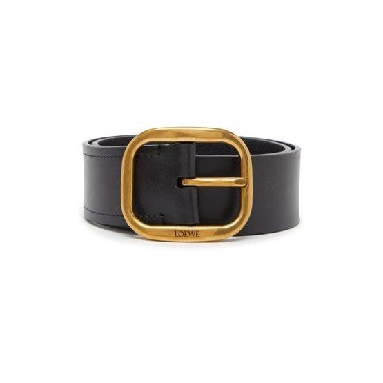 Loewe LOEWE Soft Rounded Black Leather Belt New & Authentic (Women Size ONE SIZE - 1 Thumbnail