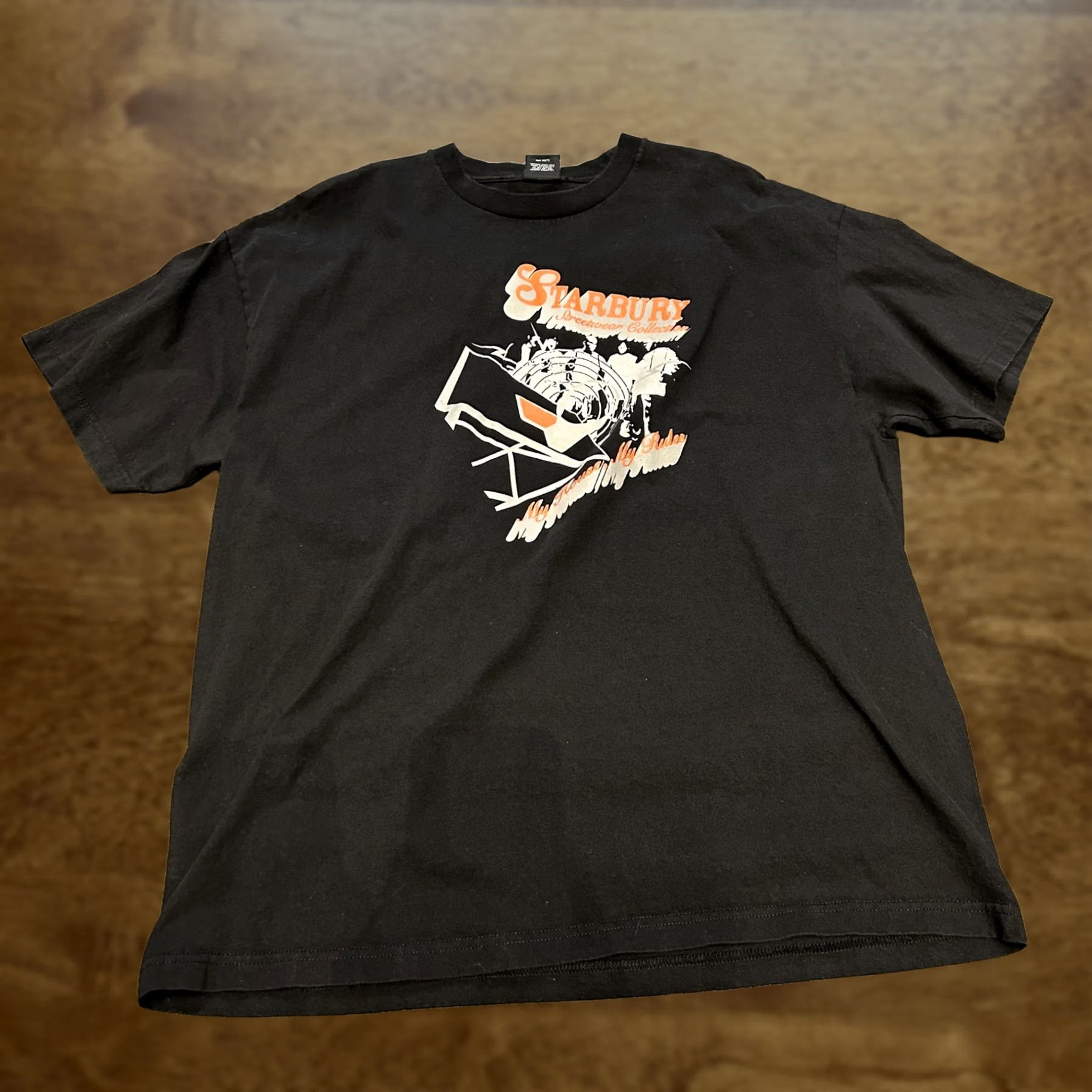 Vintage VINTAGE Starbury Shirt Mens 3XL Black My House My Rules Basketball Tee Streetwear Size US XXL / EU 58 / 5 - 1 Thumbnail