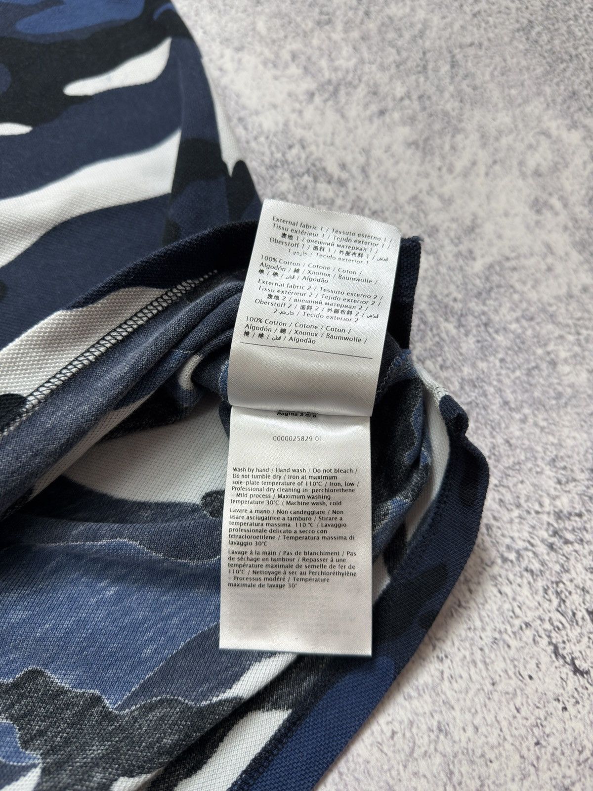 Valentino Valentino Garavani All-over Camouflage Polo Made in Italy Size US XXL / EU 58 / 5 - 11 Thumbnail