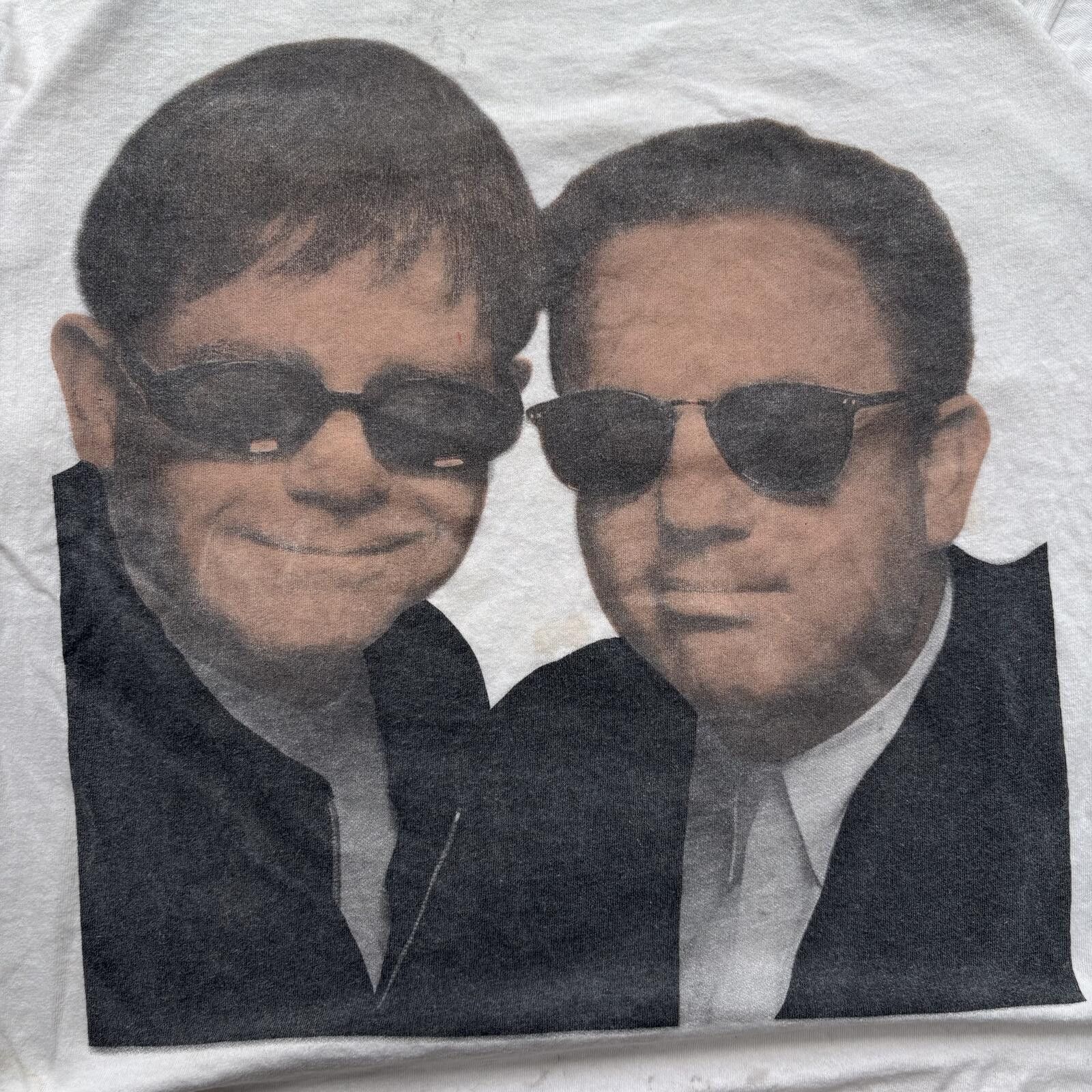 Band Tees Vintage 90s Billy Joel Elton John Piano Man Rock Music Shirt Size US L / EU 52-54 / 3 - 5 Thumbnail