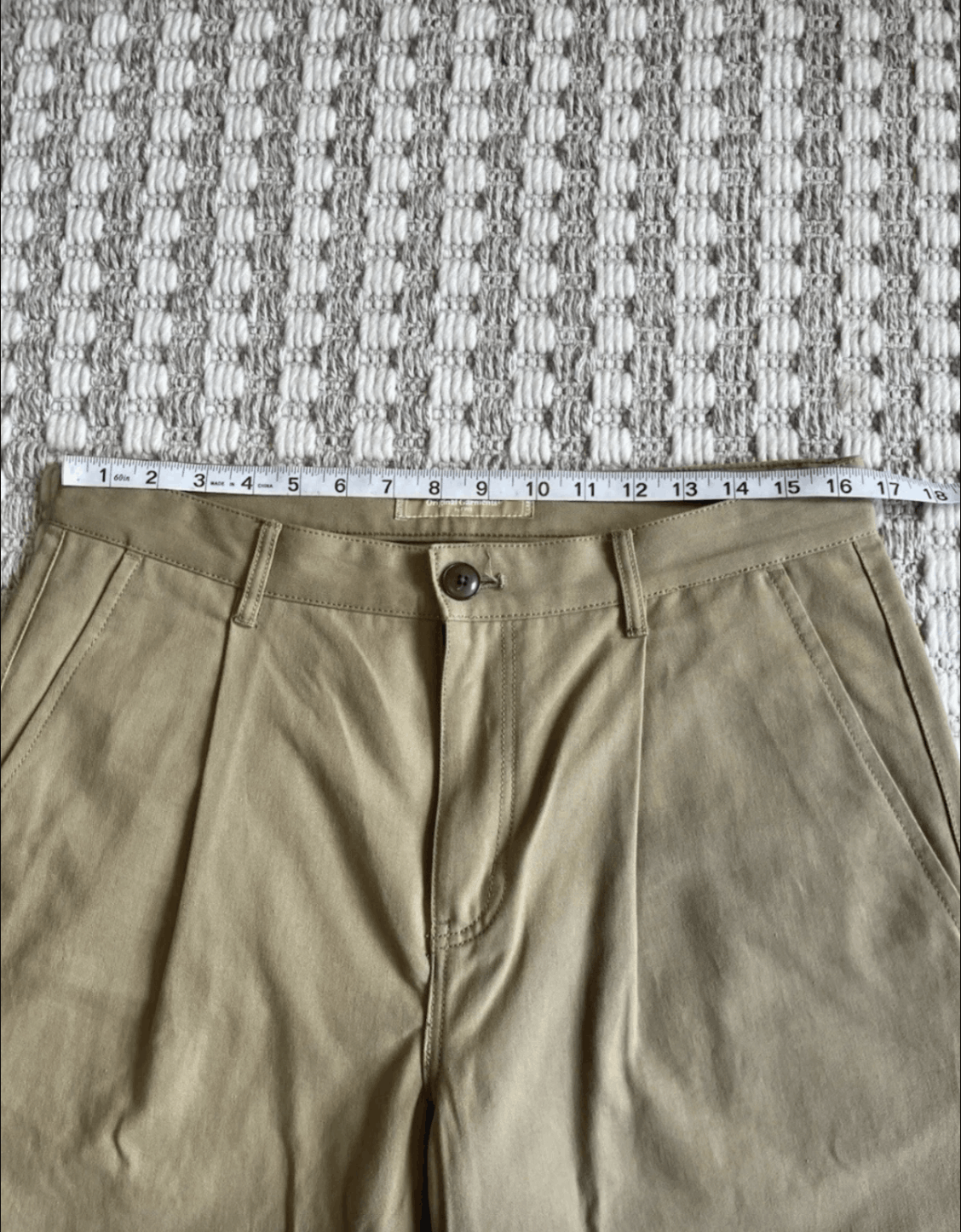 FrizmWORKS NWOT Men’s Frizmworks One Tuck Chino Pants - Khaki - Size XL Size US 32 / EU 48 - 3 Thumbnail