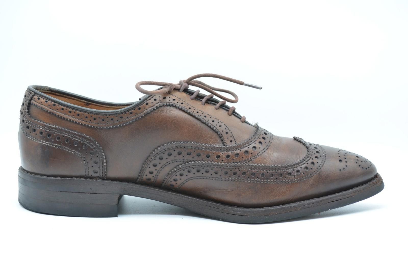 Allen Edmonds Allen Edmonds McAllister Dark Brown Wingtip Size 8.5 Size US 8.5 / EU 41-42 - 5 Thumbnail