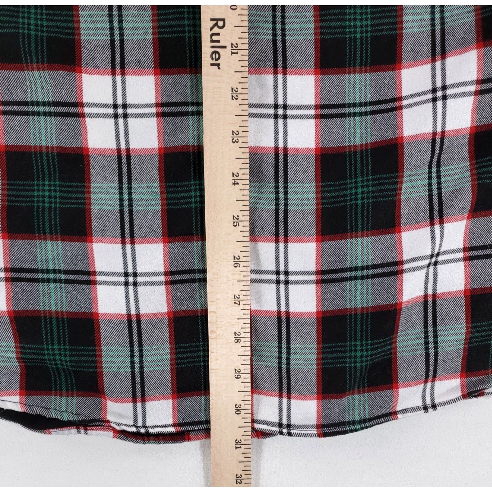 Vintage Dixxon Limited Edition Form and Function Snap On Plaid Green Red White Mens L Size US L / EU 52-54 / 3 - 6 Thumbnail