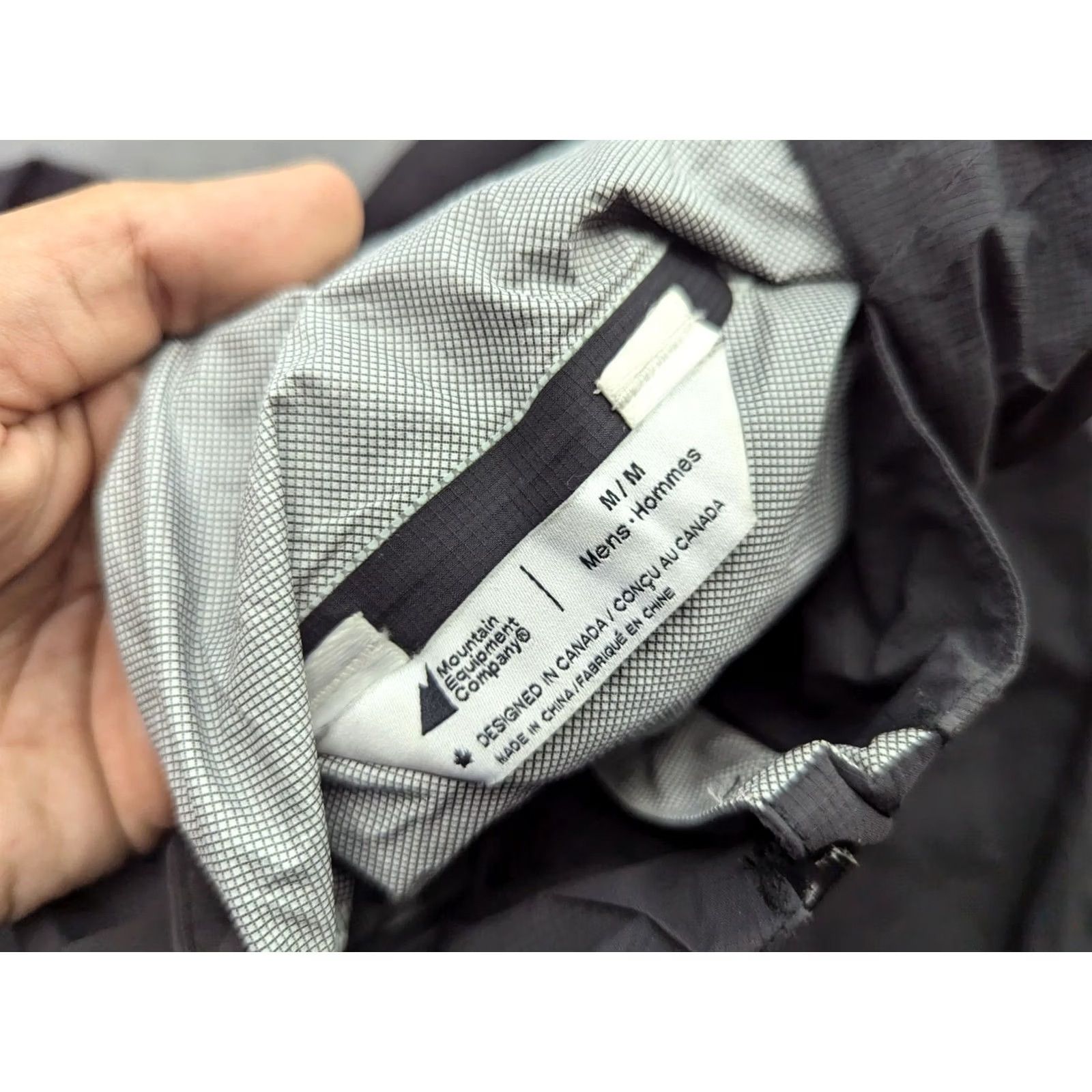 Mountain Equipment Mountain Equipment Mens Jacket Medium Gray Waterproof Lightweight Taped Seams Hooded Zip Windbreaker Outdoor Mens Size US M / EU 48-50 / 2 - 4 Thumbnail