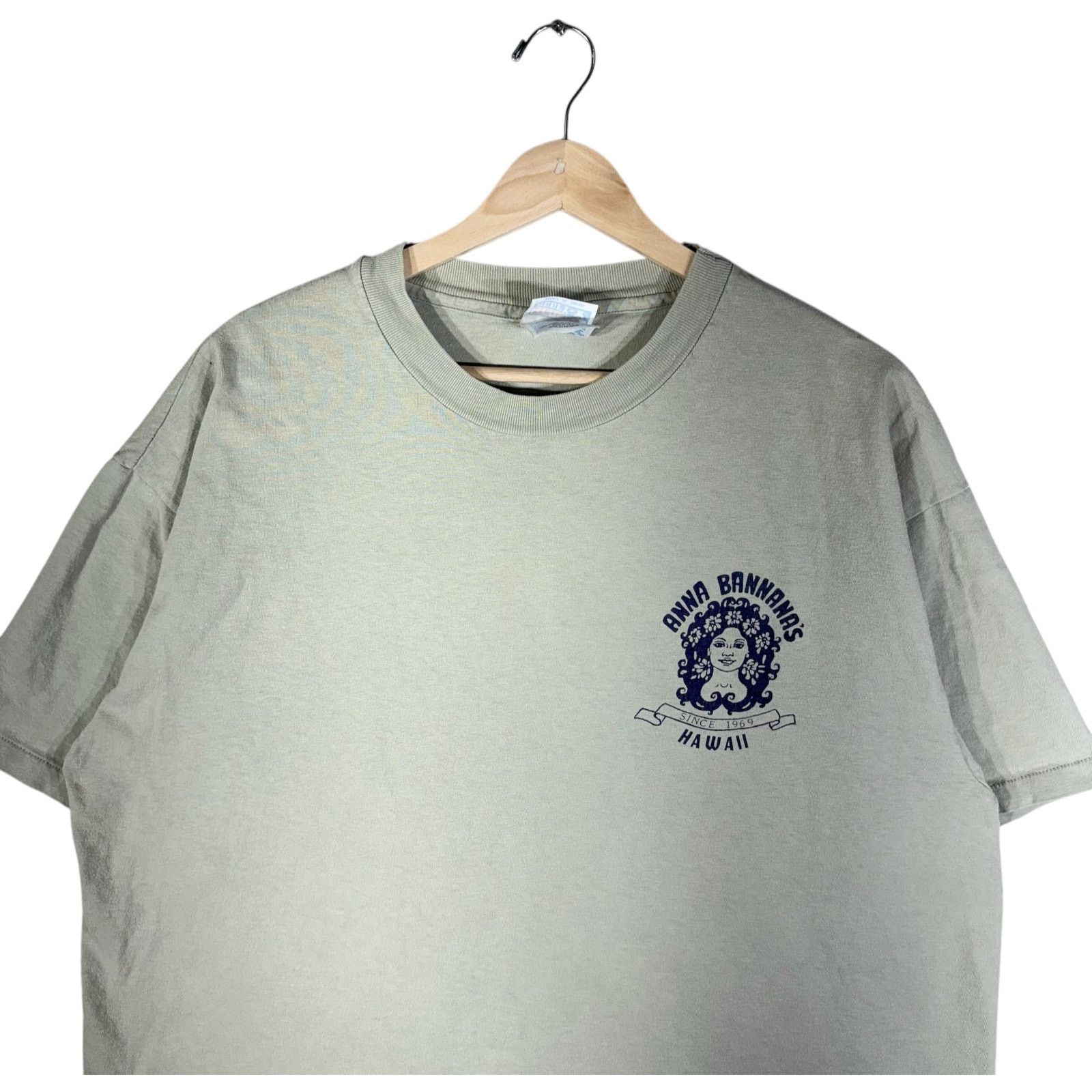 Hanes Vintage Anna Bananas Honolulu Hawaii Souvenir Tee XL Size US XL / EU 56 / 4 - 2 Thumbnail