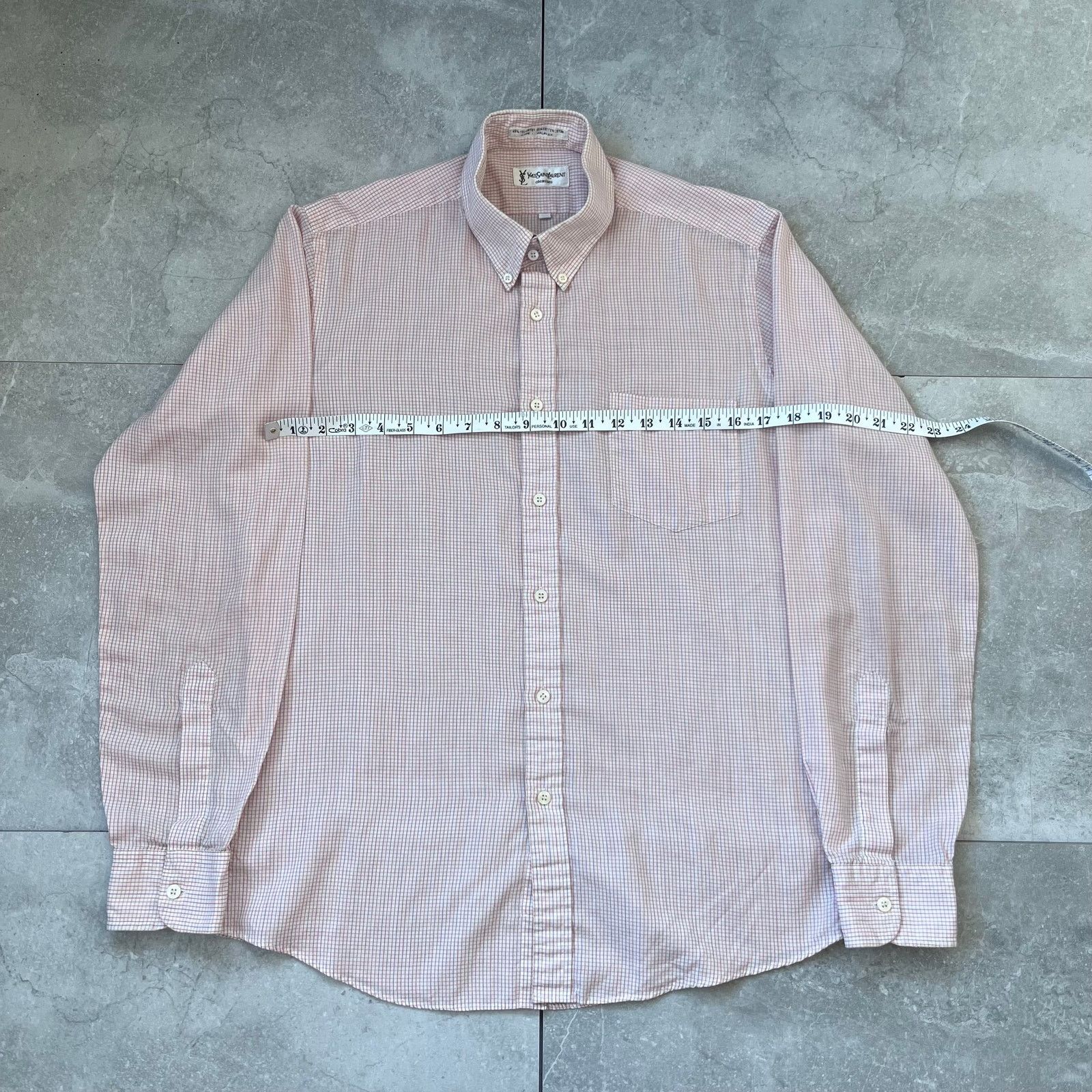 Yves Saint Laurent Yves Saint Laurent Men’s Dress Shirt – Size 15.5 34/35 Size US M / EU 48-50 / 2 - 4 Thumbnail