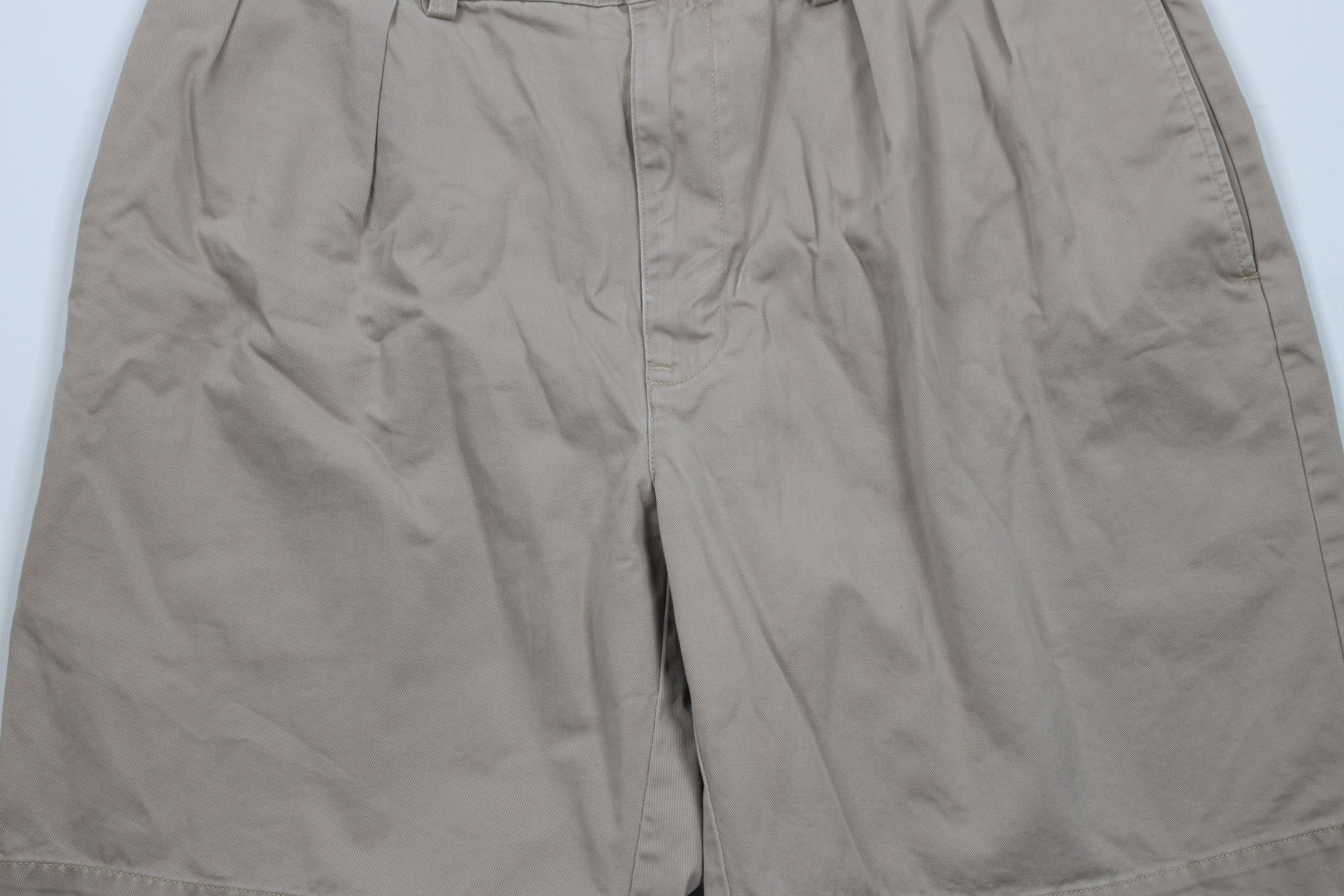 Ralph Lauren × Vintage Vintage 90s Ralph Lauren Above Knee Chino Shorts Cotton Size US 36 / EU 52 - 3 Thumbnail