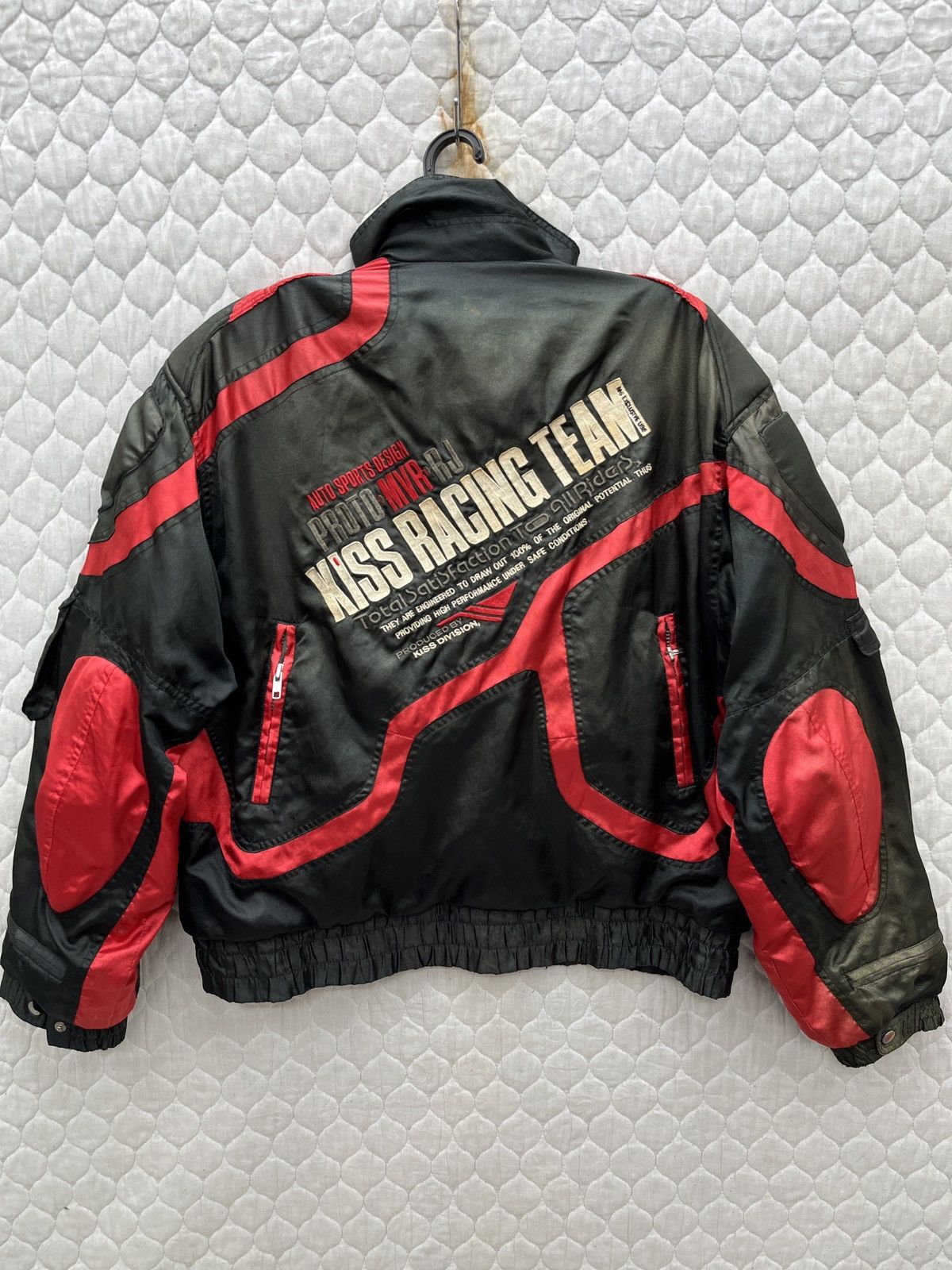 Vintage 🔥🔥🔥STEALS VTG KISS RACING TEAM JACKET Size US L / EU 52-54 / 3 - 4 Thumbnail