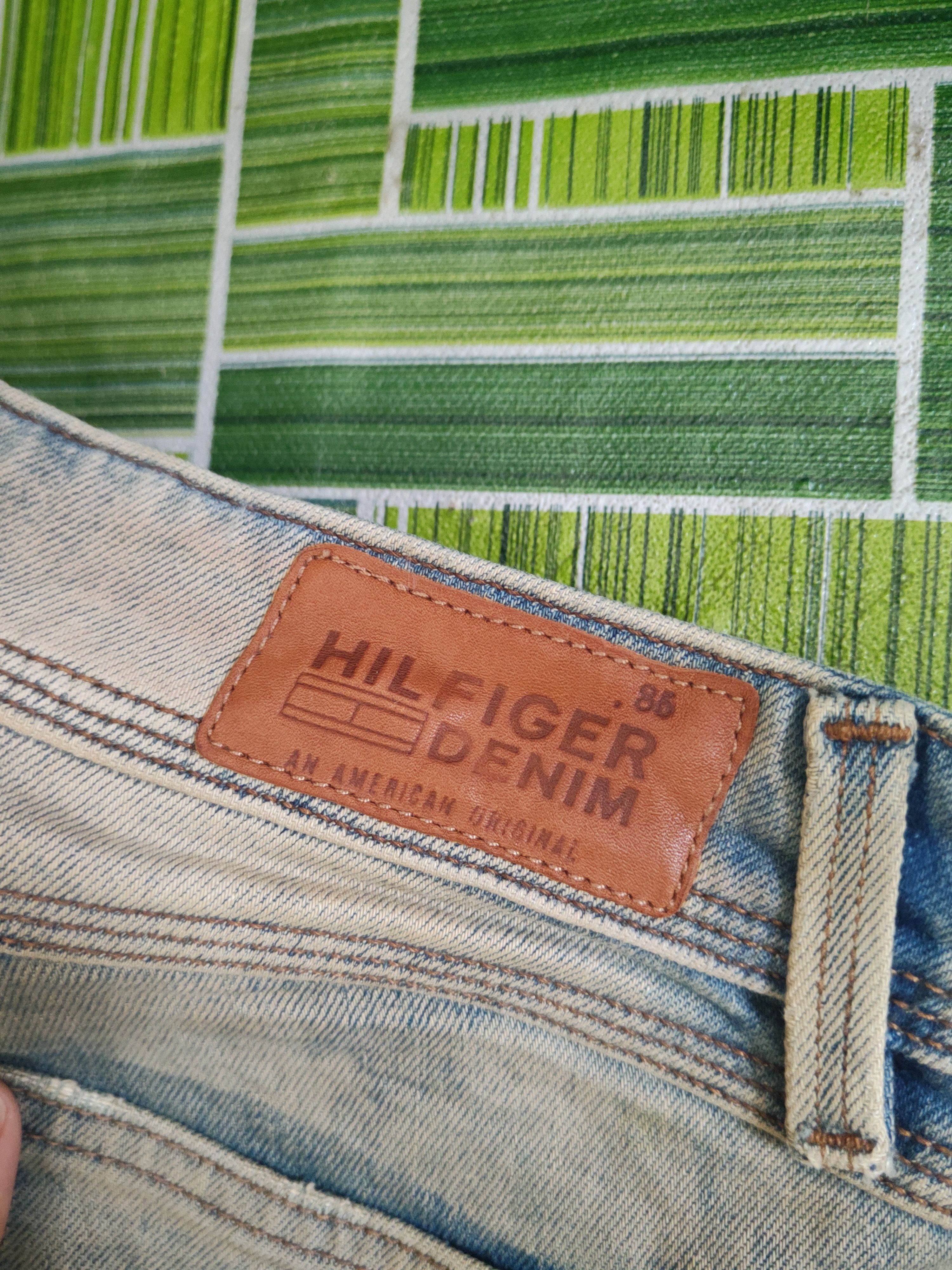 Tommy Hilfiger DL Tommy Hilfiger Blue Distressed Ripped Jeans #46-087 Size 28" / US 6 / IT 42 - 15 Thumbnail