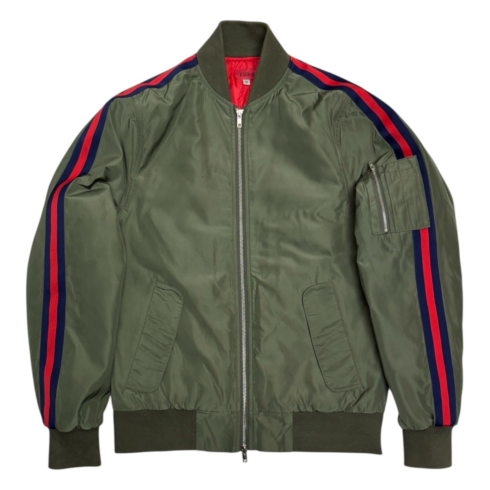 Killion KILLION Designer Streetwear Army Bomber Coat Jacket Medium Size US M / EU 48-50 / 2 - 6 Thumbnail