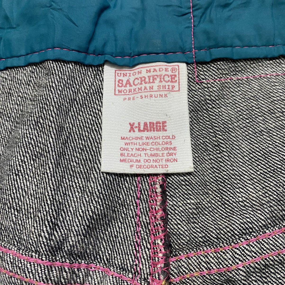 Japanese Brand SACRIFICE Denim Jeans Size US 36 / EU 52 - 17 Thumbnail