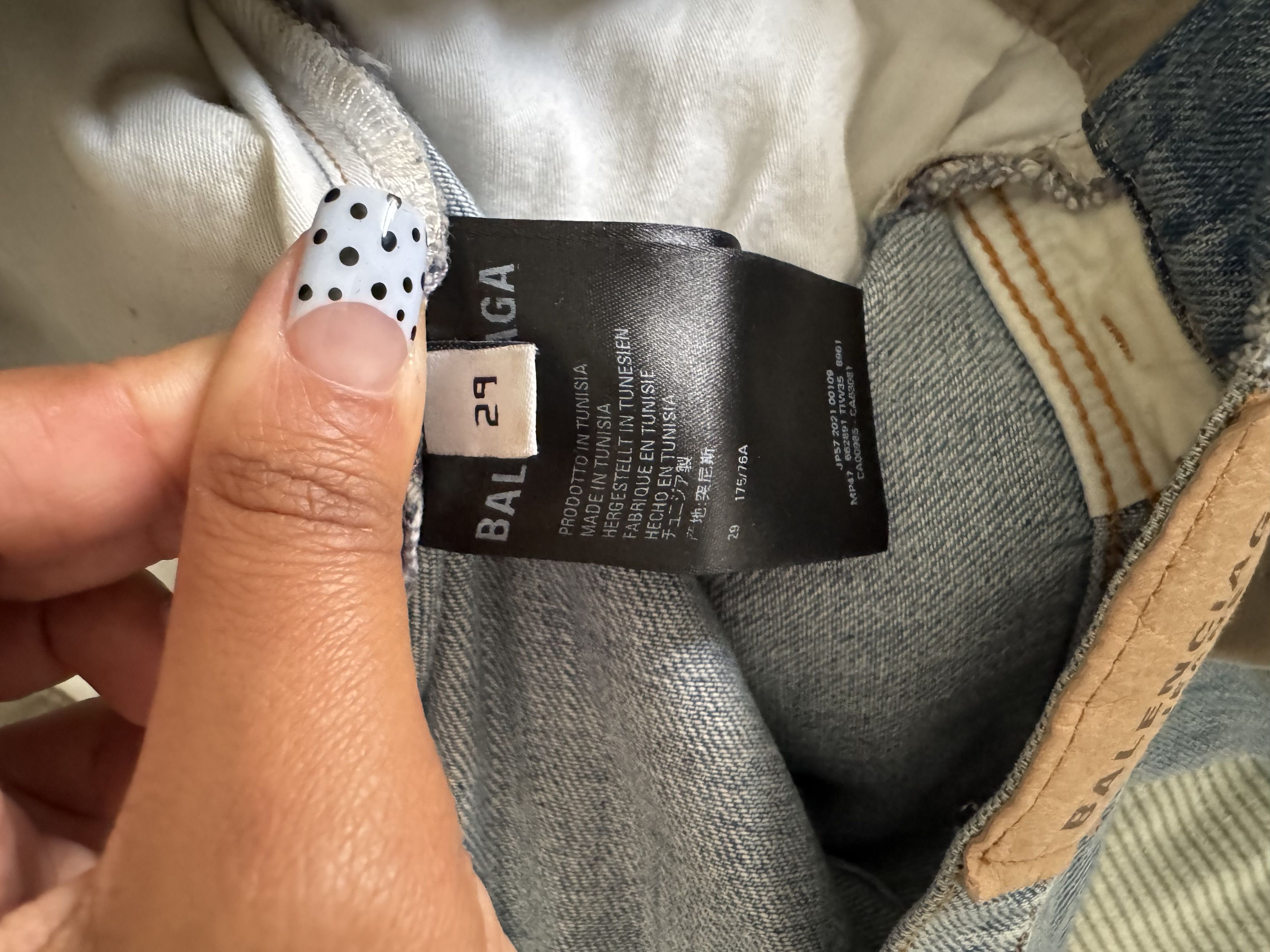 Balenciaga Balenciaga Cargo Hybrid Jeans Size US 29 - 7 Thumbnail