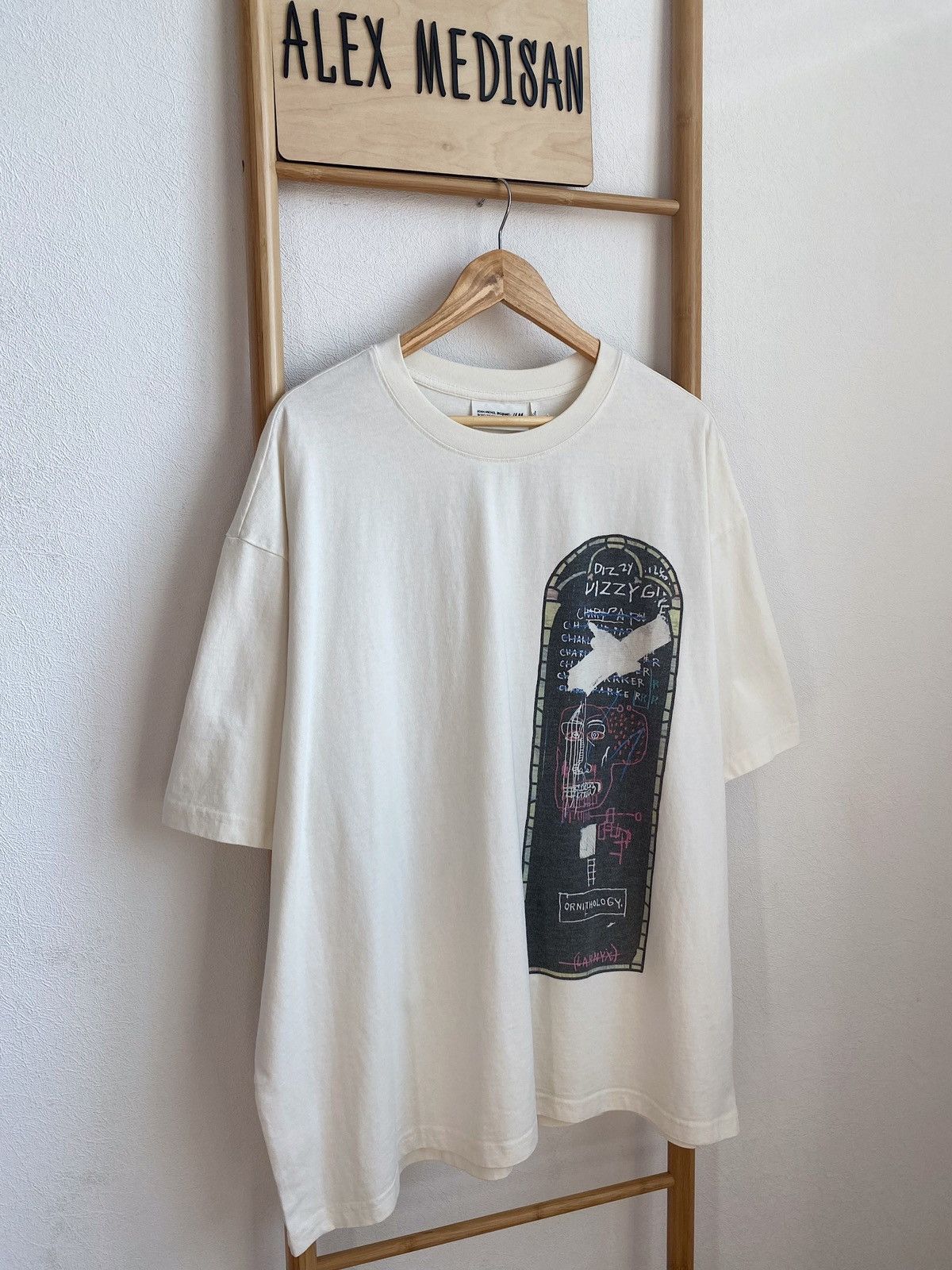 H&M × Jean-Michel Basquiat × Who Decides War WHO DECIDES WAR x BASQUIAT x H&M RELAXED FIT COTTON T-SHIRT Size US XXL / EU 58 / 5 - 1 Thumbnail