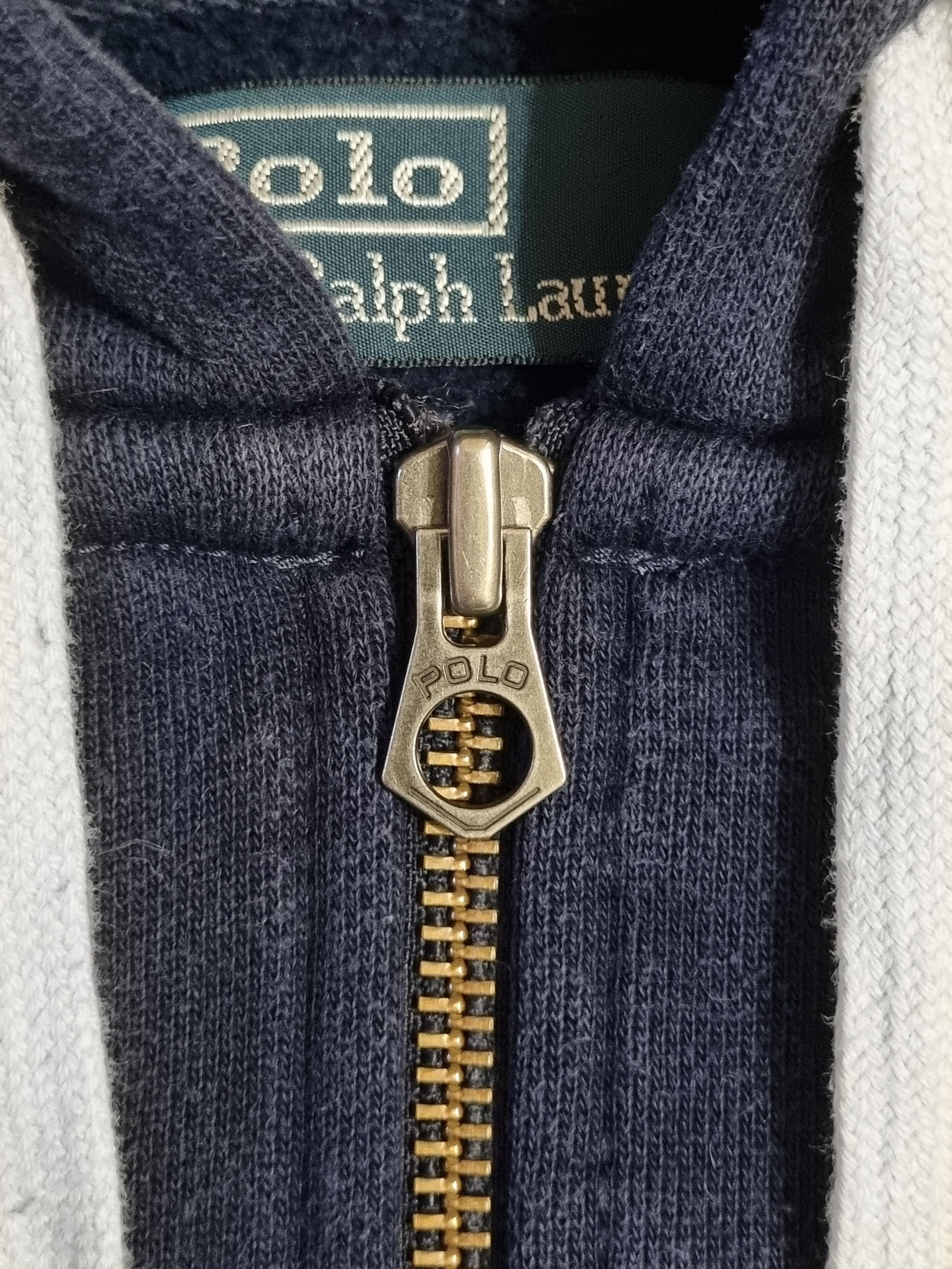 Polo Ralph Lauren × Vintage Vintage Polo Ralph Lauren Zip Hoodie Size US XL / EU 56 / 4 - 6 Thumbnail