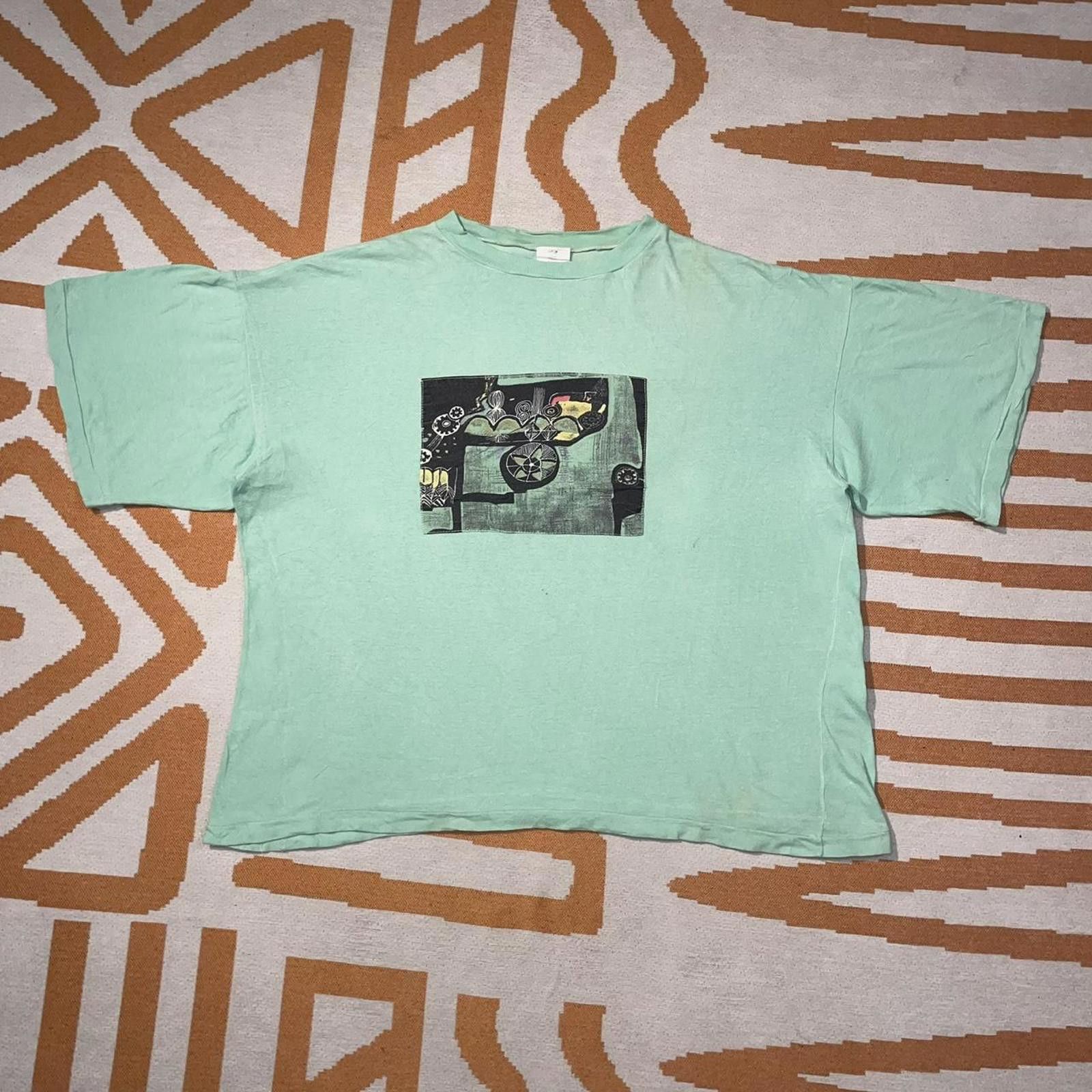 Hanes Patched 80s Art Print T-Shirt XL Size US XL / EU 56 / 4 - 1 Thumbnail