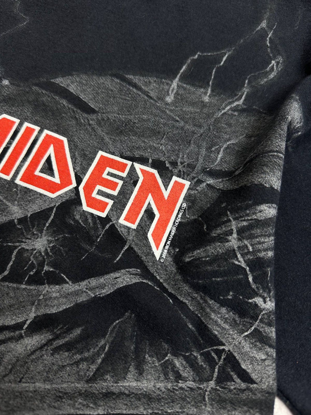 Band Tees Vintage 00s Iron Maiden The Trooper All Over Band T-shirt M Size US M / EU 48-50 / 2 - 3 Thumbnail