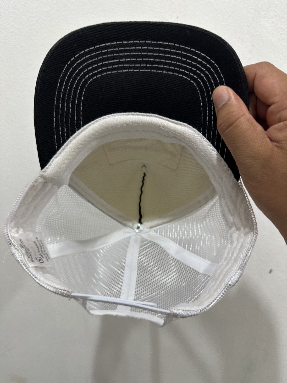 Japanese Brand Cream Soda Skull Punk Trucker Hat Size ONE SIZE - 6 Thumbnail