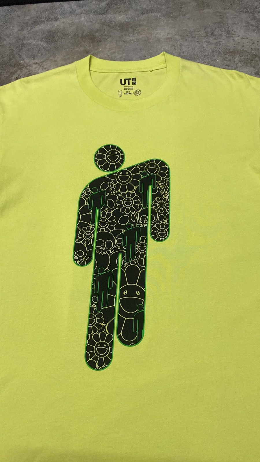Billie Eilish × Japanese Brand × Takashi Murakami TAKASHI MURAKAMI X BILLIE EILISH COLLAB STREETWEAR T SHIRT Size US L / EU 52-54 / 3 - 2 Thumbnail