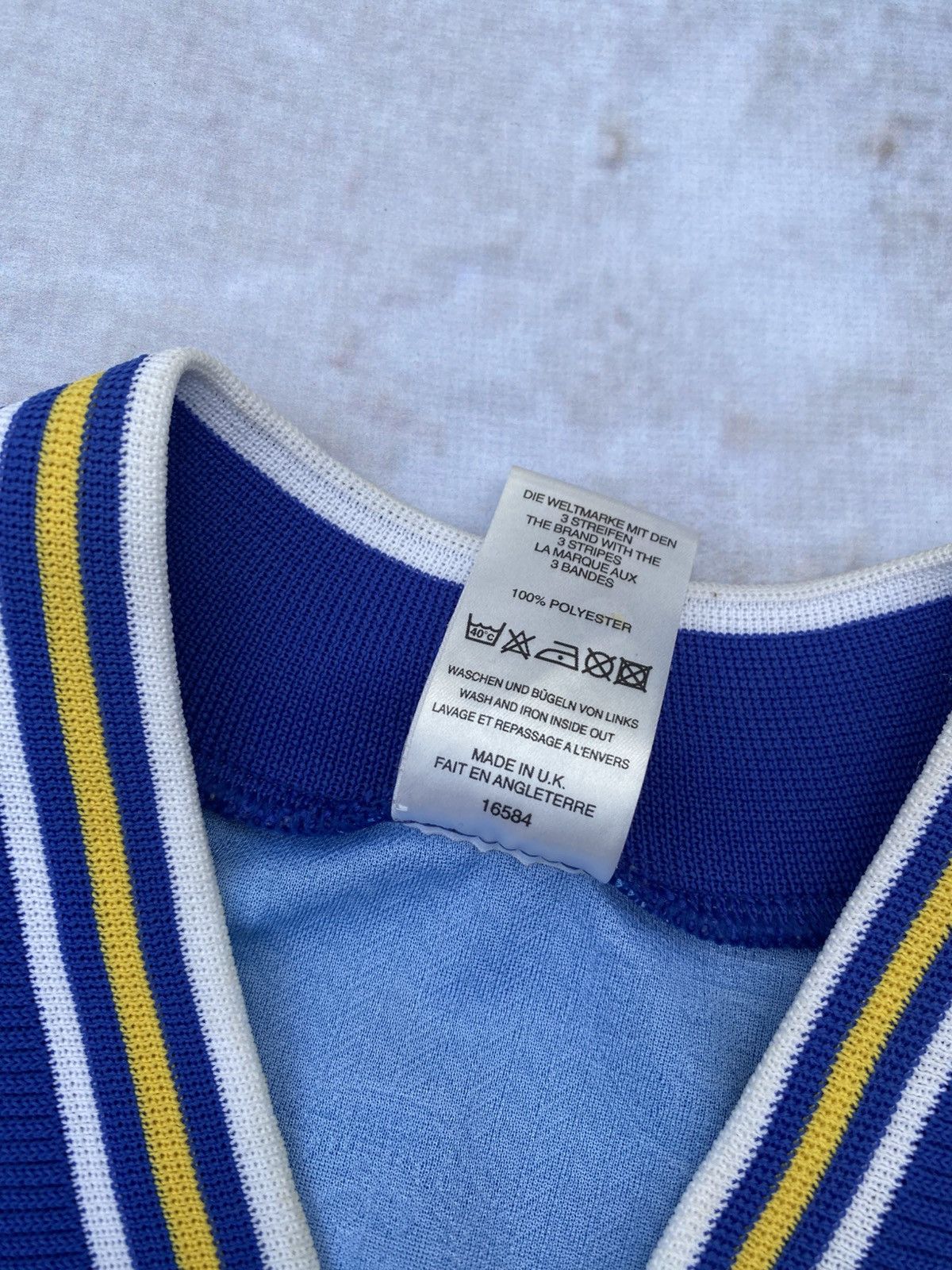 Adidas Rebrov #11 90s Vintage Adidas Dynamo Kyiv Rare Soccer Jersey Size US L / EU 52-54 / 3 - 6 Thumbnail