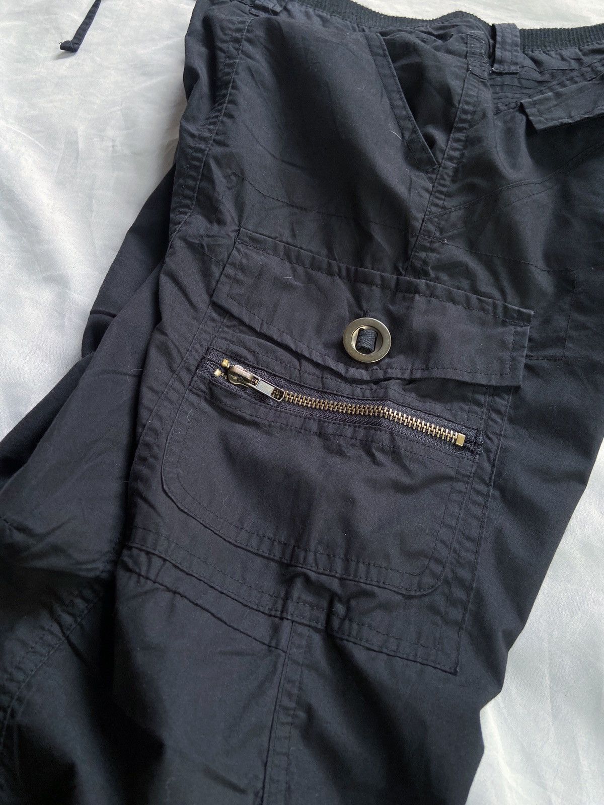 If Six Was Nine BEAUMONT CARR CARGO FLARED PANTS Size US 31 - 10 Thumbnail