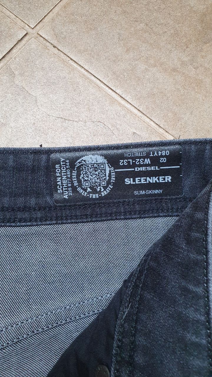 Diesel Mens Vintage Diesel Jeans Size 32 Slim Skinny Made in Italy Size US 32 / EU 48 - 9 Thumbnail