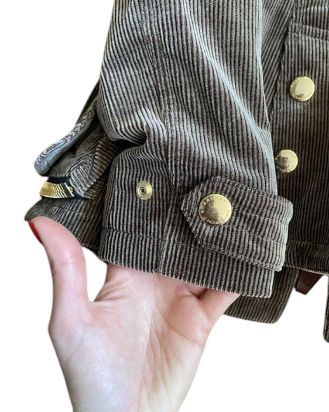 Burberry Prorsum F/W 2012 RUNWAY CORDUROY JACKET Size S / US 4 / IT 40 - 9 Thumbnail